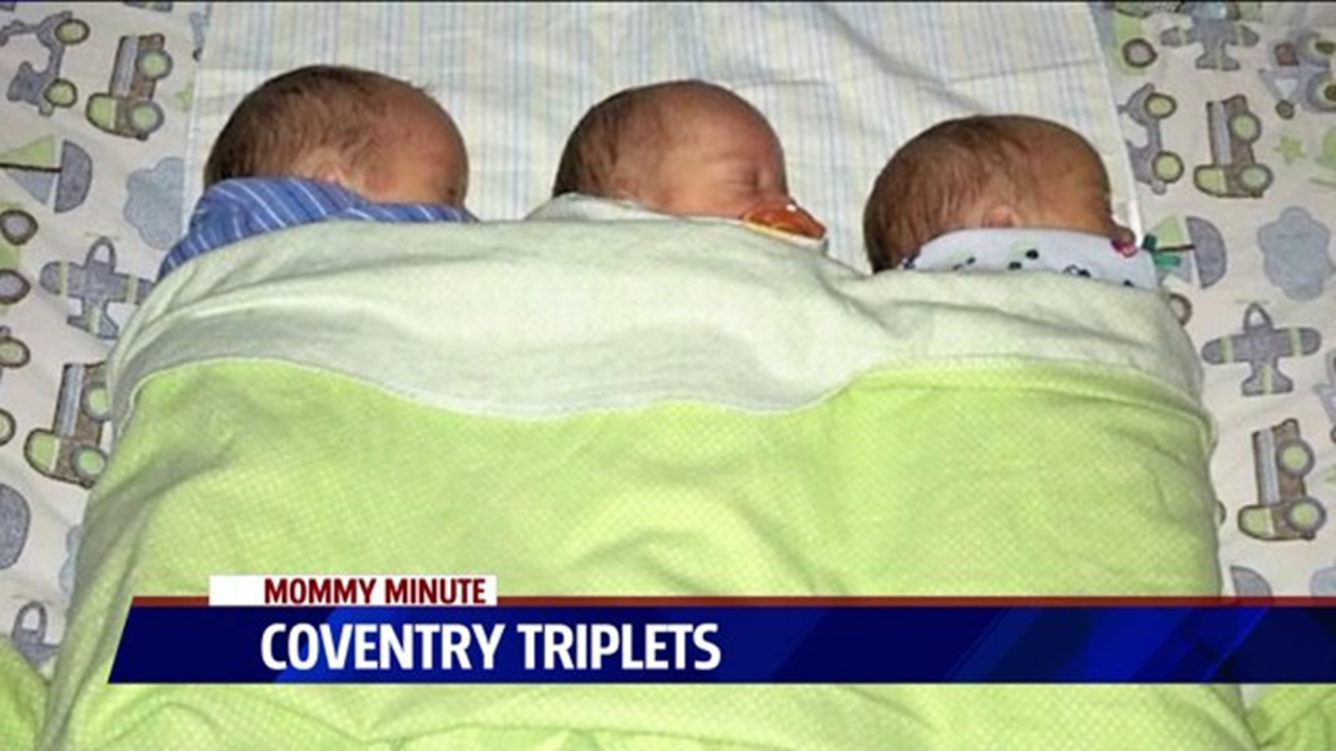 Mommy Minute: Coventry triplets