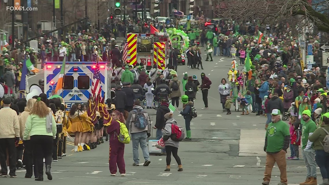 Hartford St. Patrick's Day parade brings hundreds to capital city