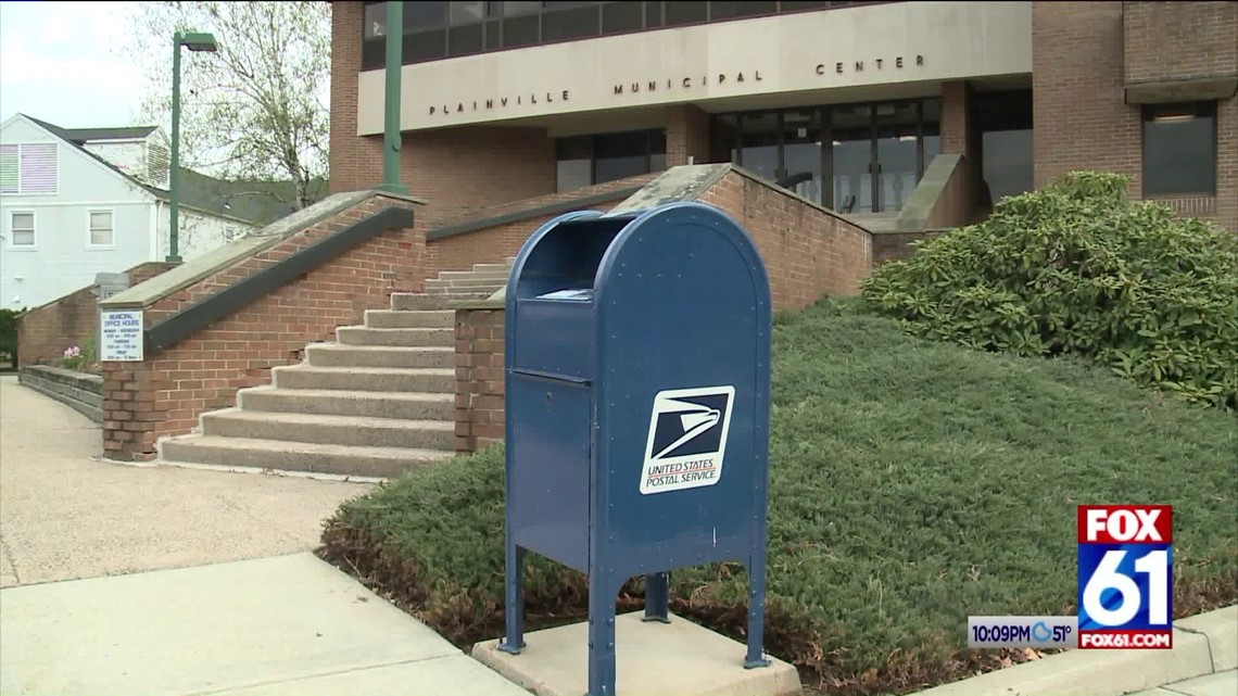 Plainville police Post office box broken into, mail stolen