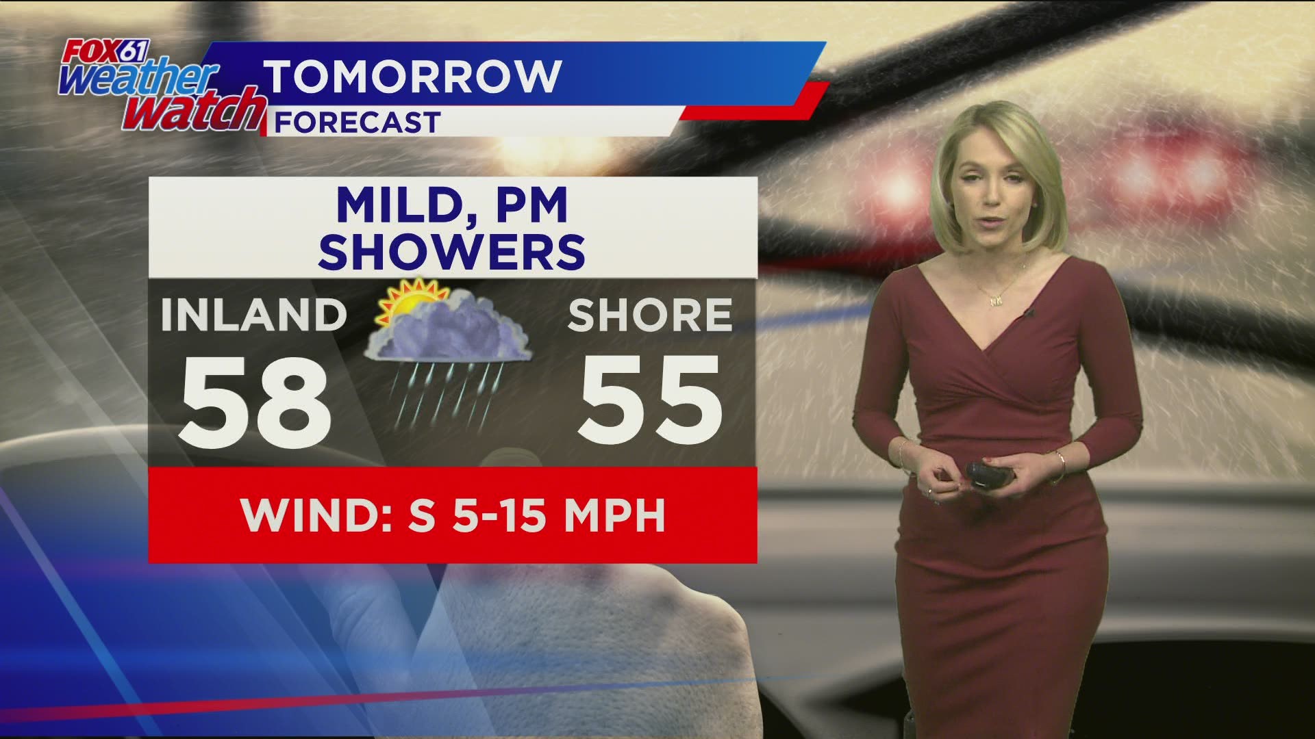 Rachel Frank has the full forecast