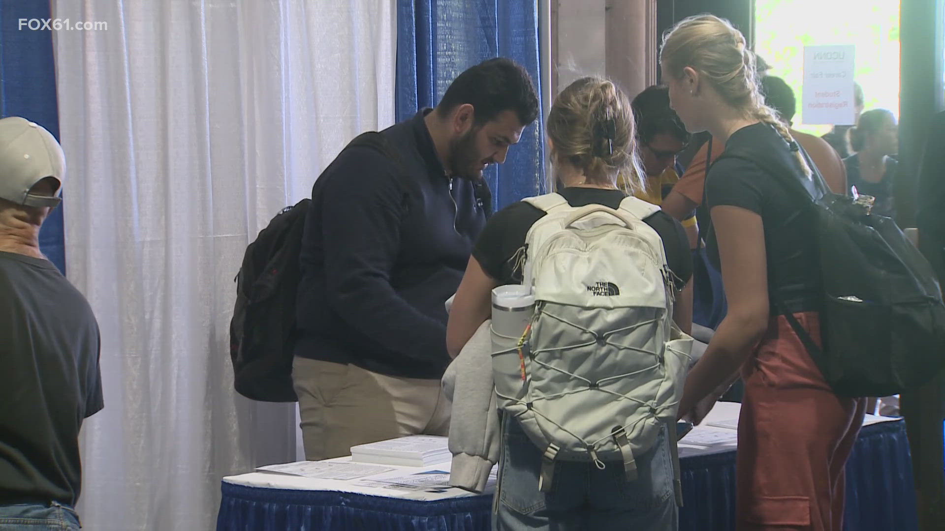 Election season is in full swing at UConn in Storrs as Huskies can easily register to vote in part of National Voter Registration Day.