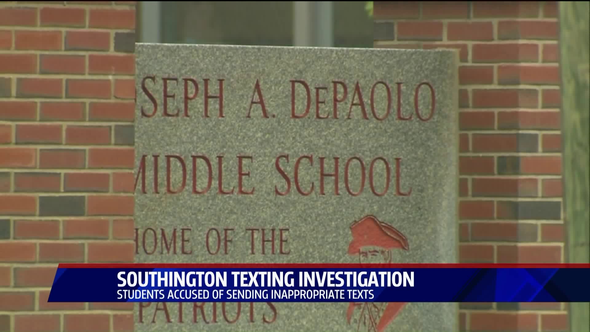 Police: 14 students from Southington middle schools shared inappropriate texts