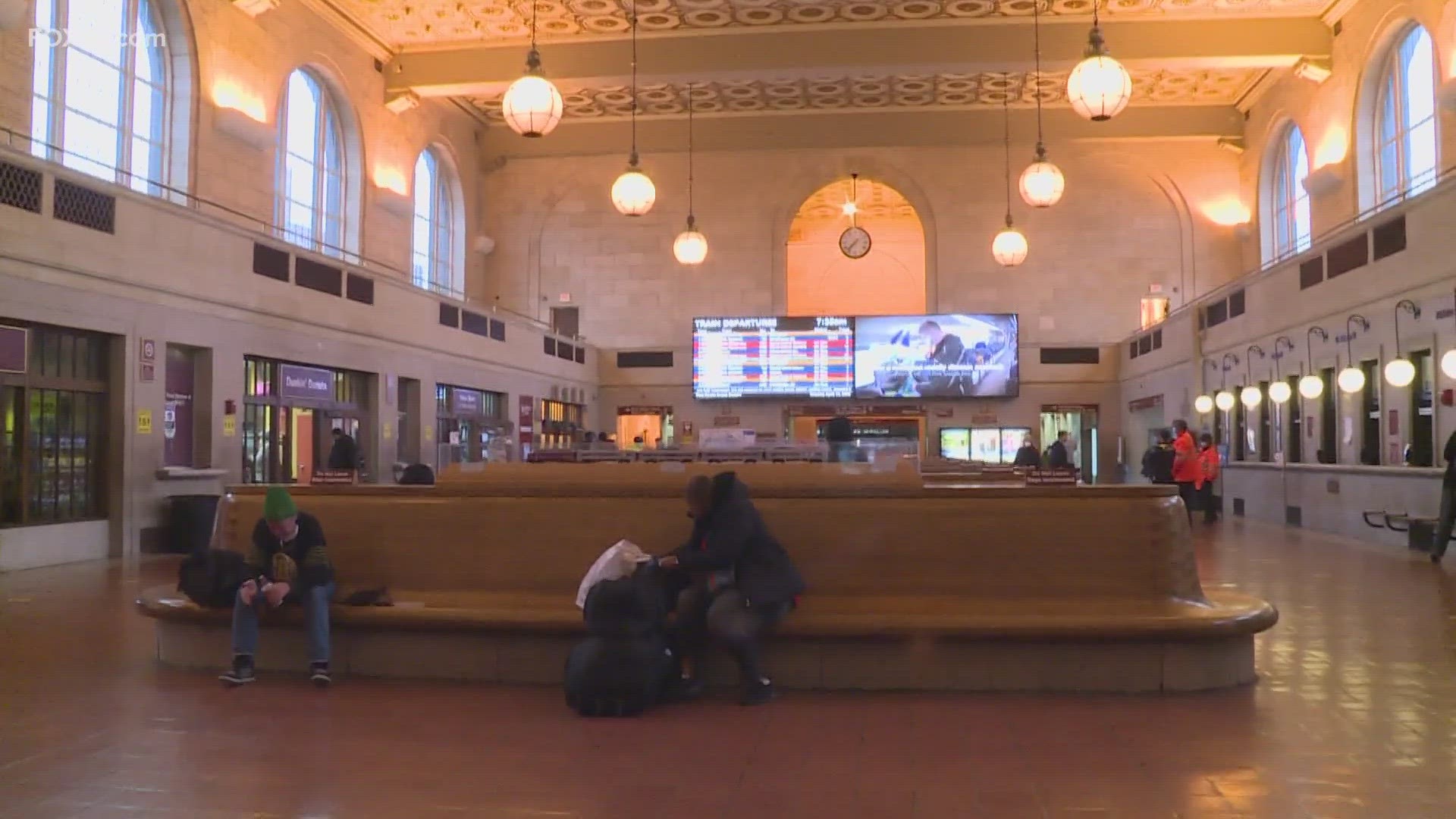 The seats at New Haven’s Union Station are undergoing a deep cleaning after reports of bedbugs surfaced recently.