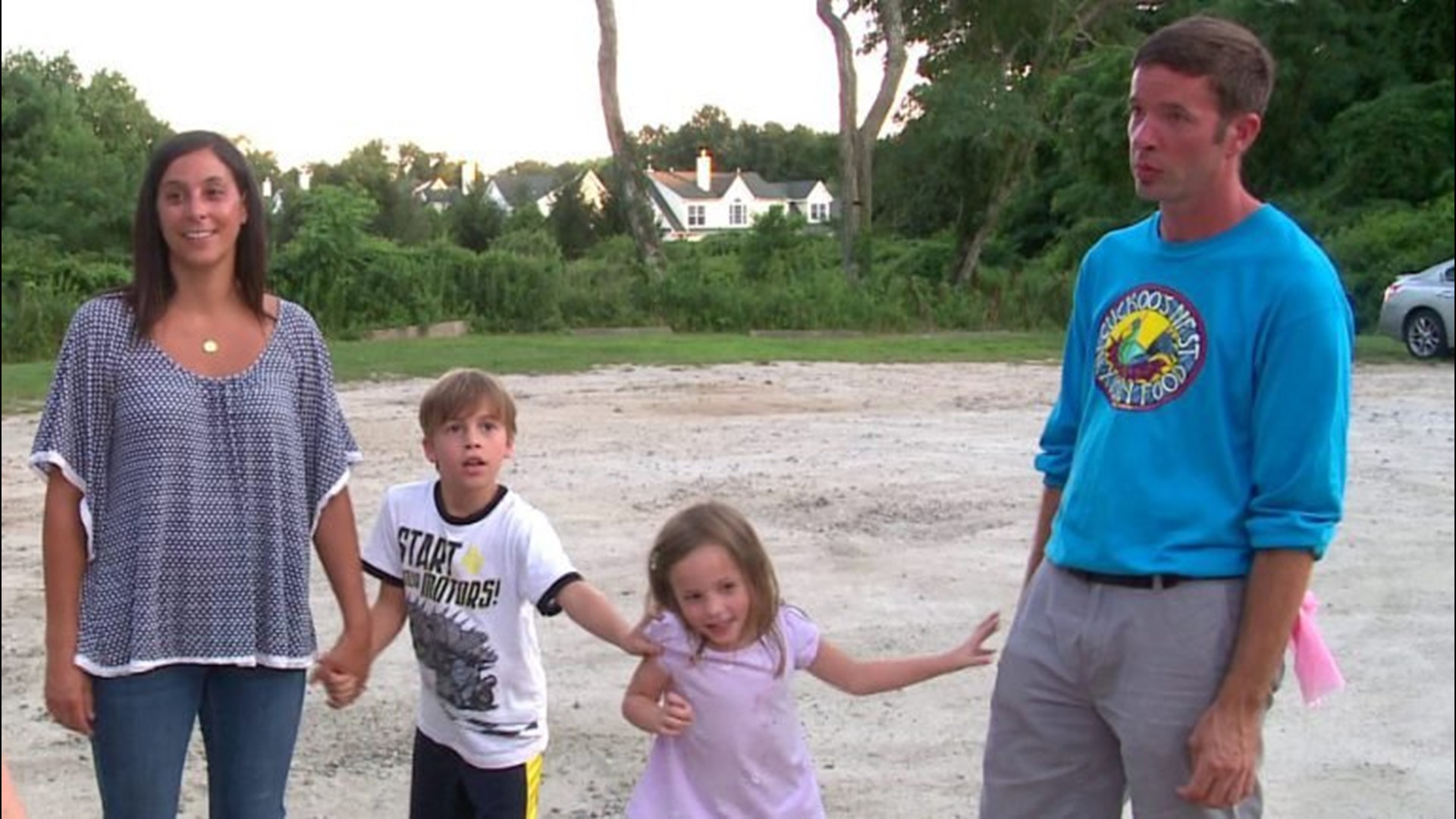 Old Saybrook family tells survival story after their boat capsized with