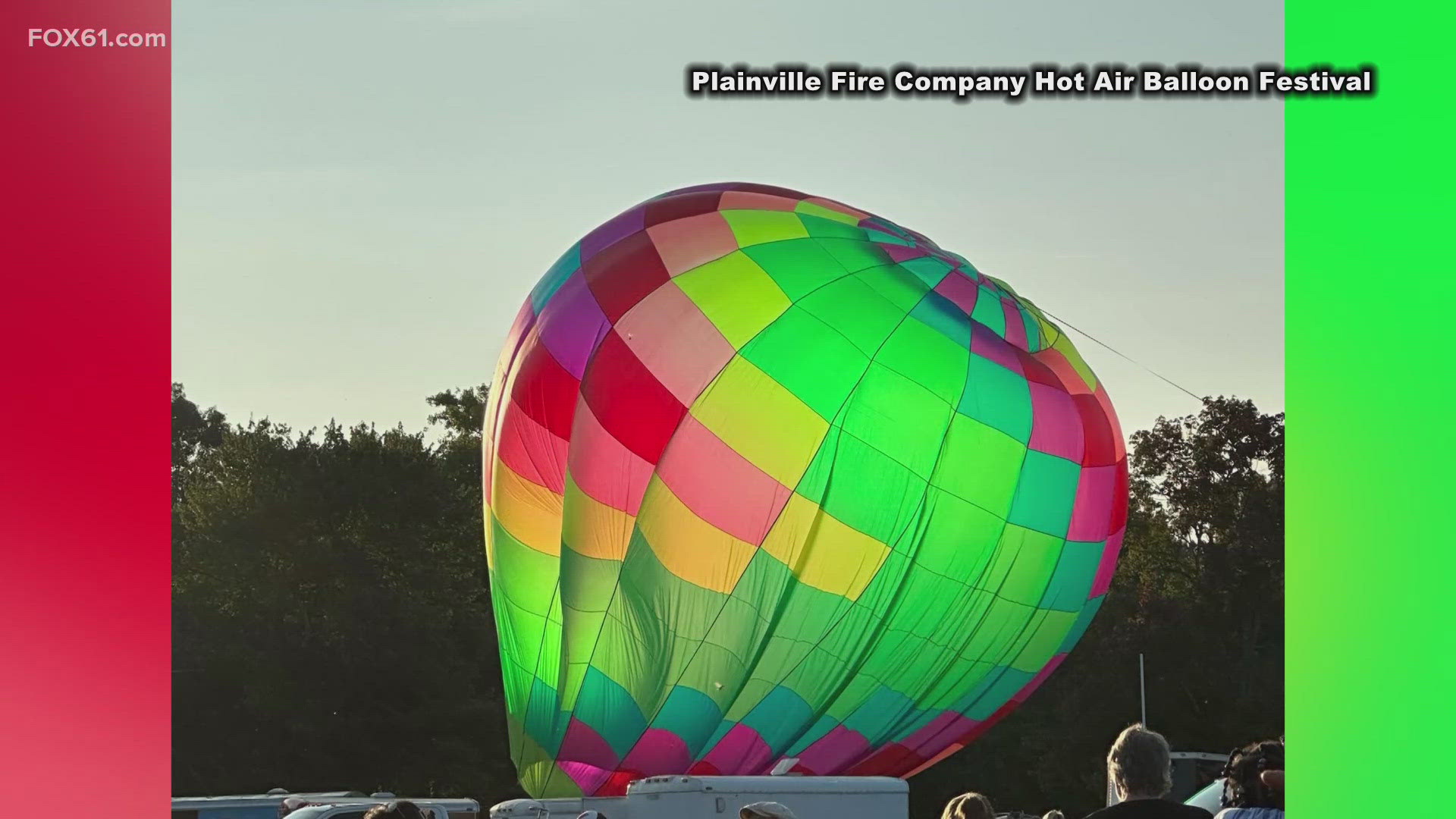 Hot air balloon festival held in Plainville