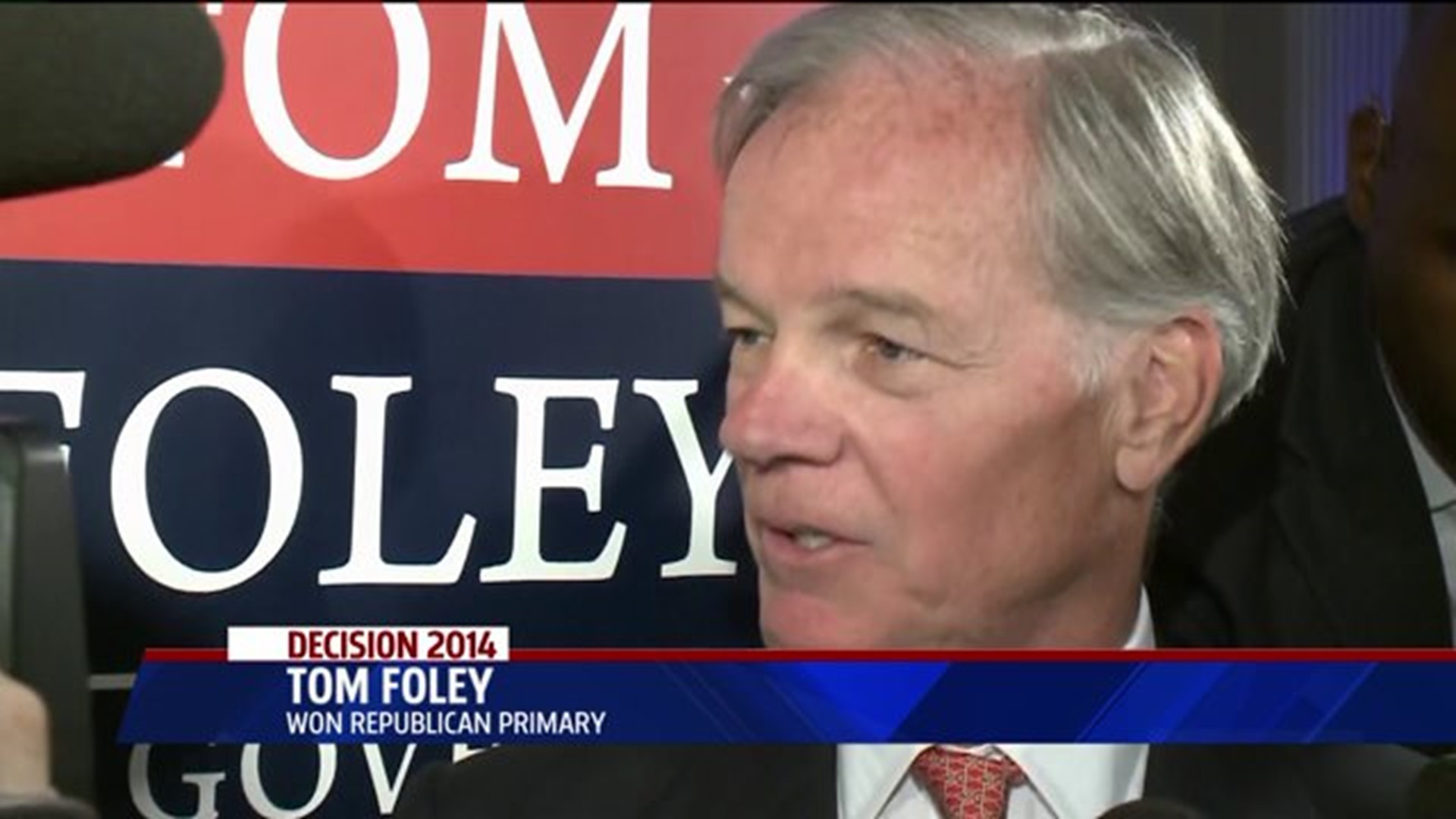 Tom Foley Wins Republican Nomination For Governor