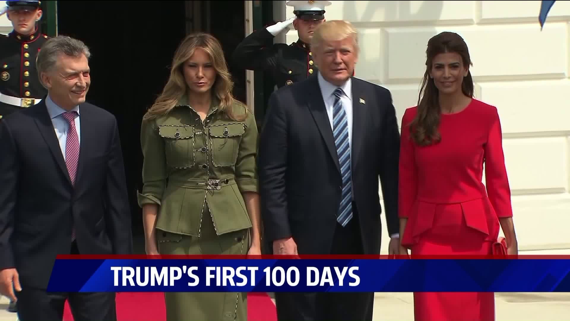 President Trump`s first 100 Days of Presidency