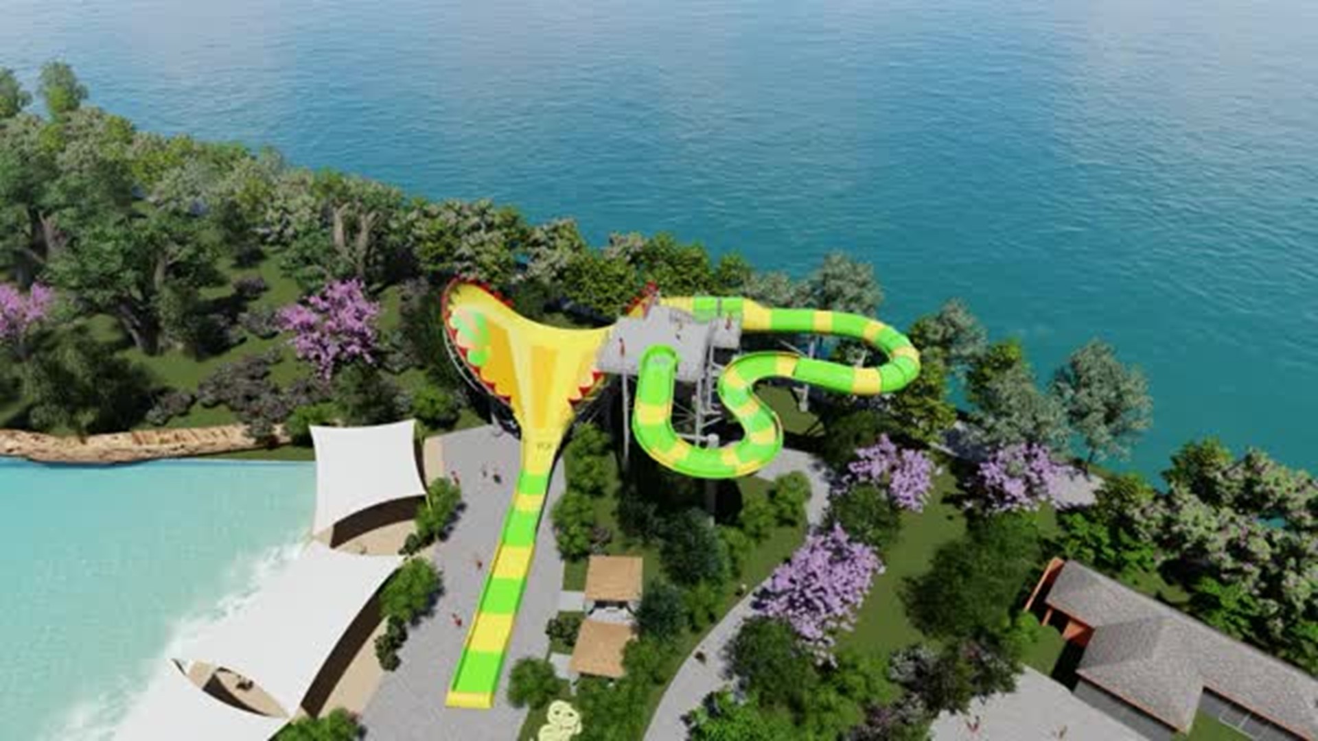 Lake Compounce announces new water slide for 2020