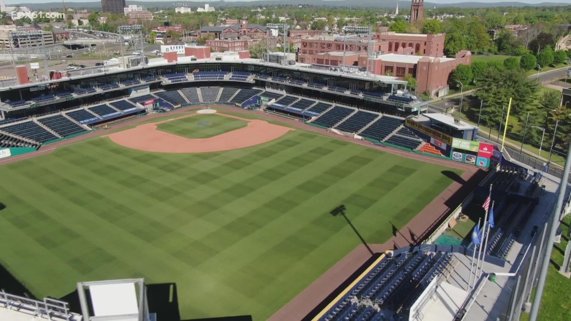 College baseball games return to Hartford's Dunkin' Park