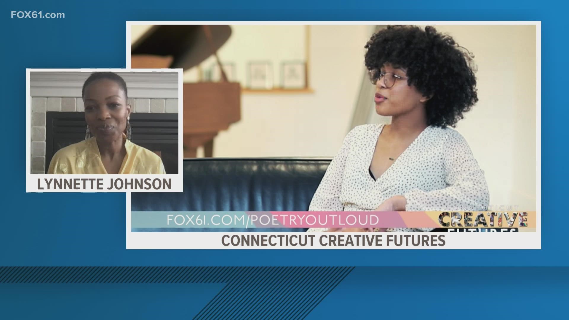 Lynnette Johnson is a Hartford-based poet whose message of love is a theme throughout her work, and who takes inspiration from Martin Luther King Jr.
