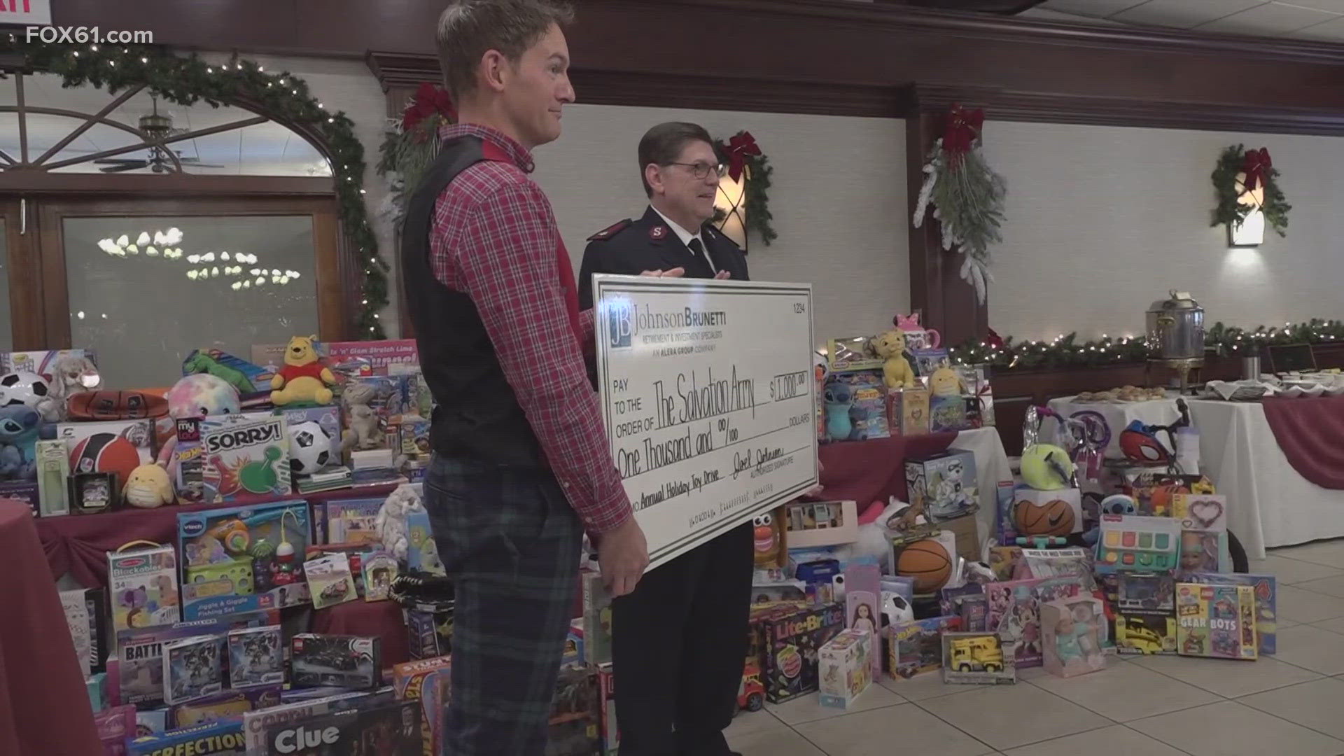 Salvation Army holiday drive in Southington sees over 1,000 toy ...