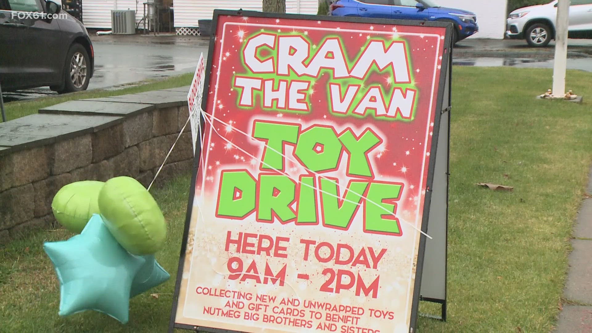 Big Brothers Big Sisters of Connecticut will having its annual Cram the Van toy drive at the Irving Gas Station on Main St. in South Glastonbury on Saturday.