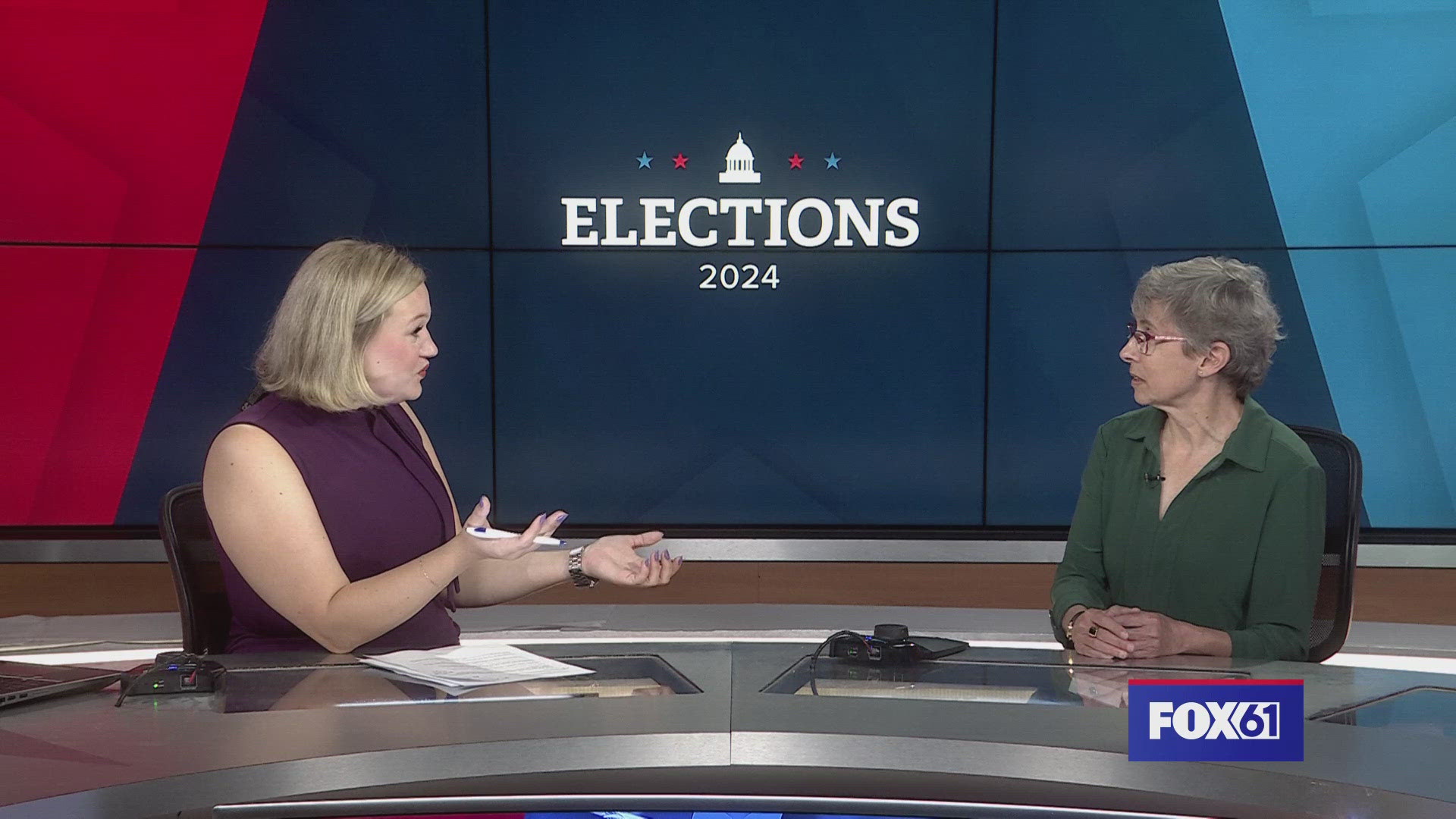 Professor MaryAnne Borrelli from Connecticut College joins FOX61 to discuss the presidential election.