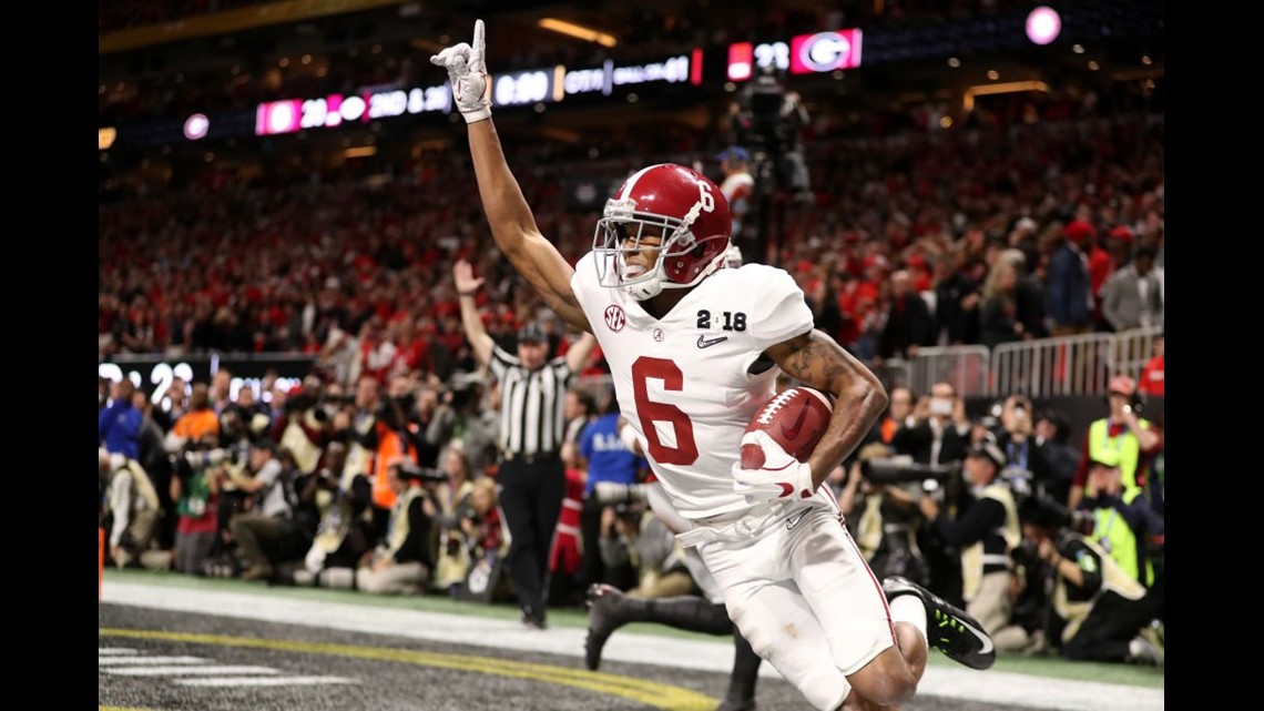 The Latest: Alabama beats Georgia 26-23 in OT for title