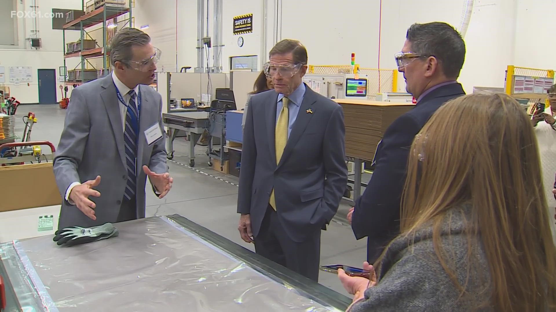 Sen. Richard Blumenthal was quick to state that FuelCell Energy’s technology is greatly needed to aid Ukraine.