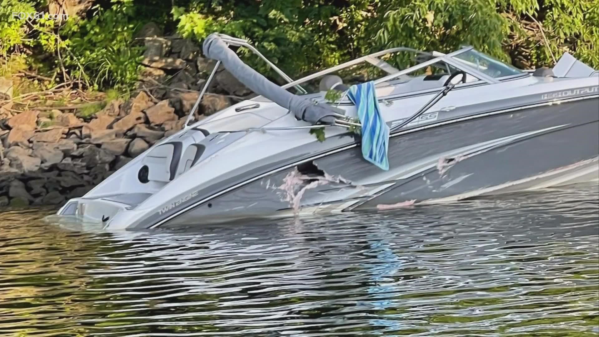 One person has died and several others were injured in a boating accident Sunday afternoon just north of Petzold's Marine Center in Portland.