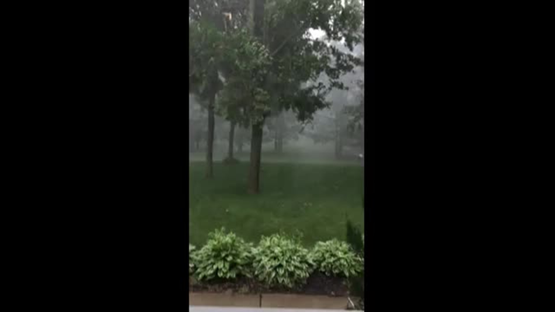 Strong storms in Durham