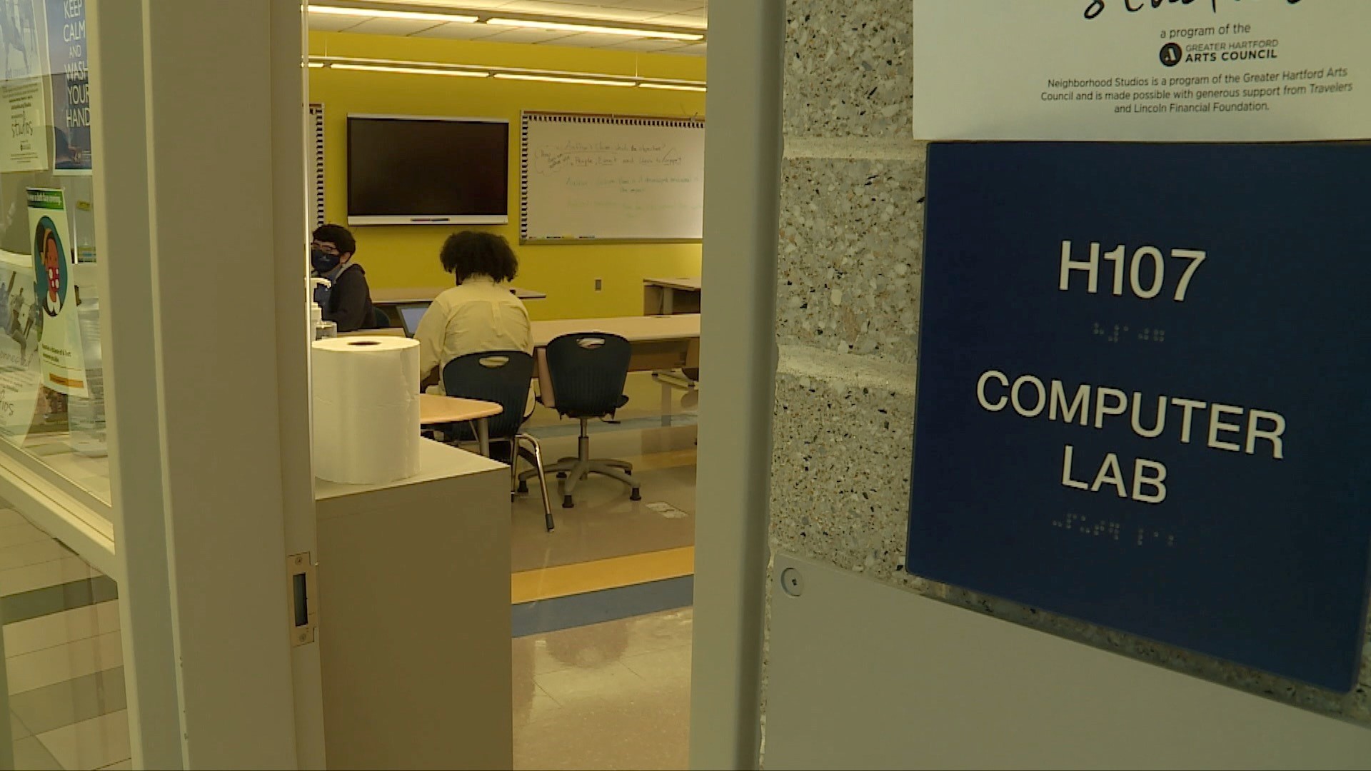 A total 10,300 of the 17,300 students in Hartford Public Schools will now be learning in-person full time.