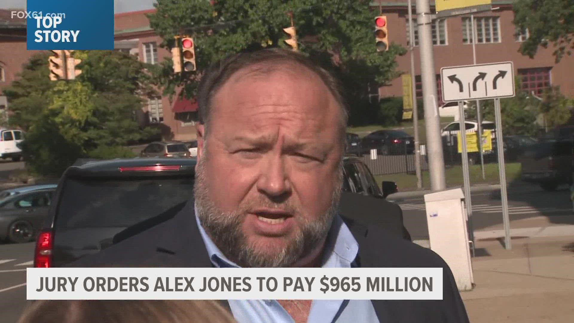 15 people were a part of the lawsuit claiming the lies Alex Jones and his company Free Speech Systems spread after the 2012 shooting at Sandy Hook Elementary.