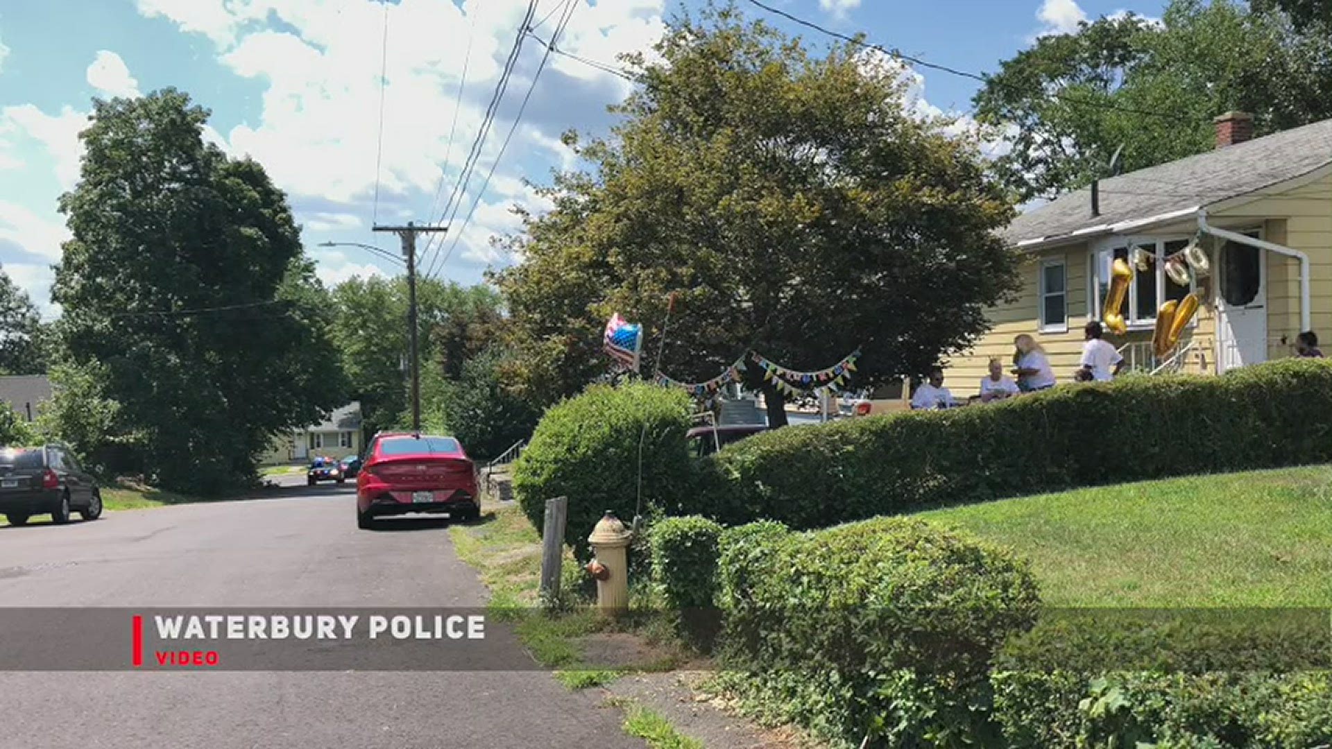 Video provided by Waterbury Police