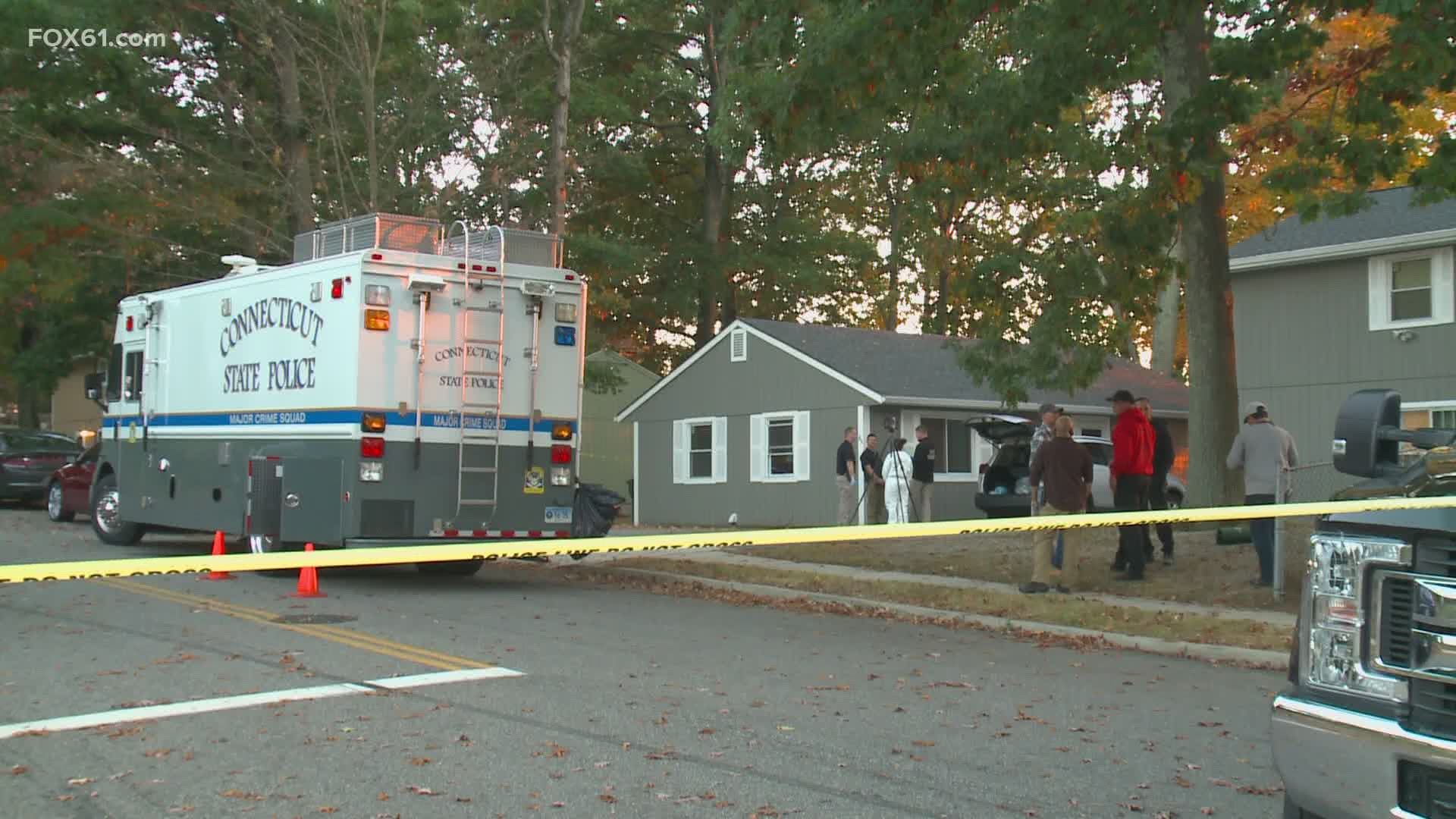 Police say they found a body of a woman inside the home and then the body of the male suspect.