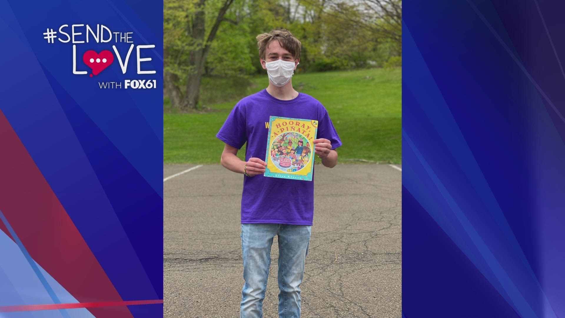 A group of high schoolers from Westhill High School in Stamford wanted to do their part to help out with the COVID-19 pandemic.