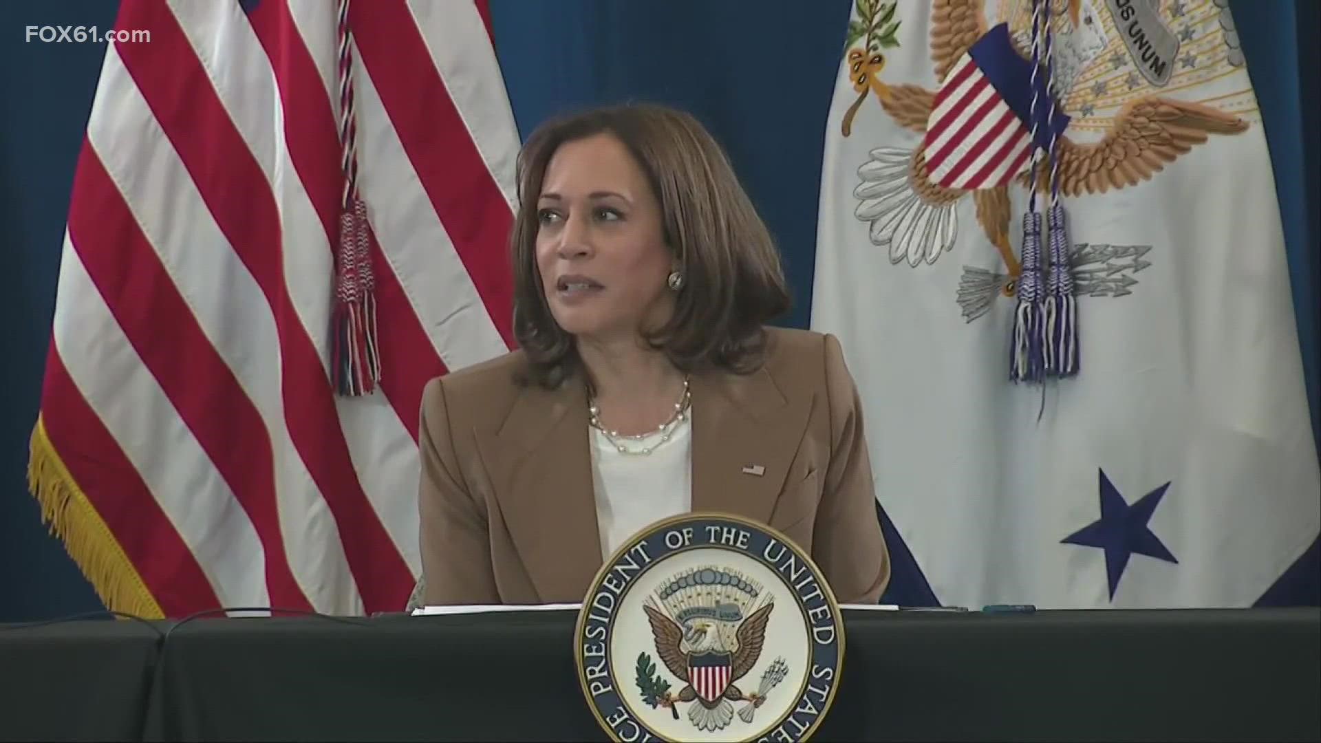 Vice President Kamala Harris will travel to the school Wednesday afternoon to take part in an abortion rights discussion.