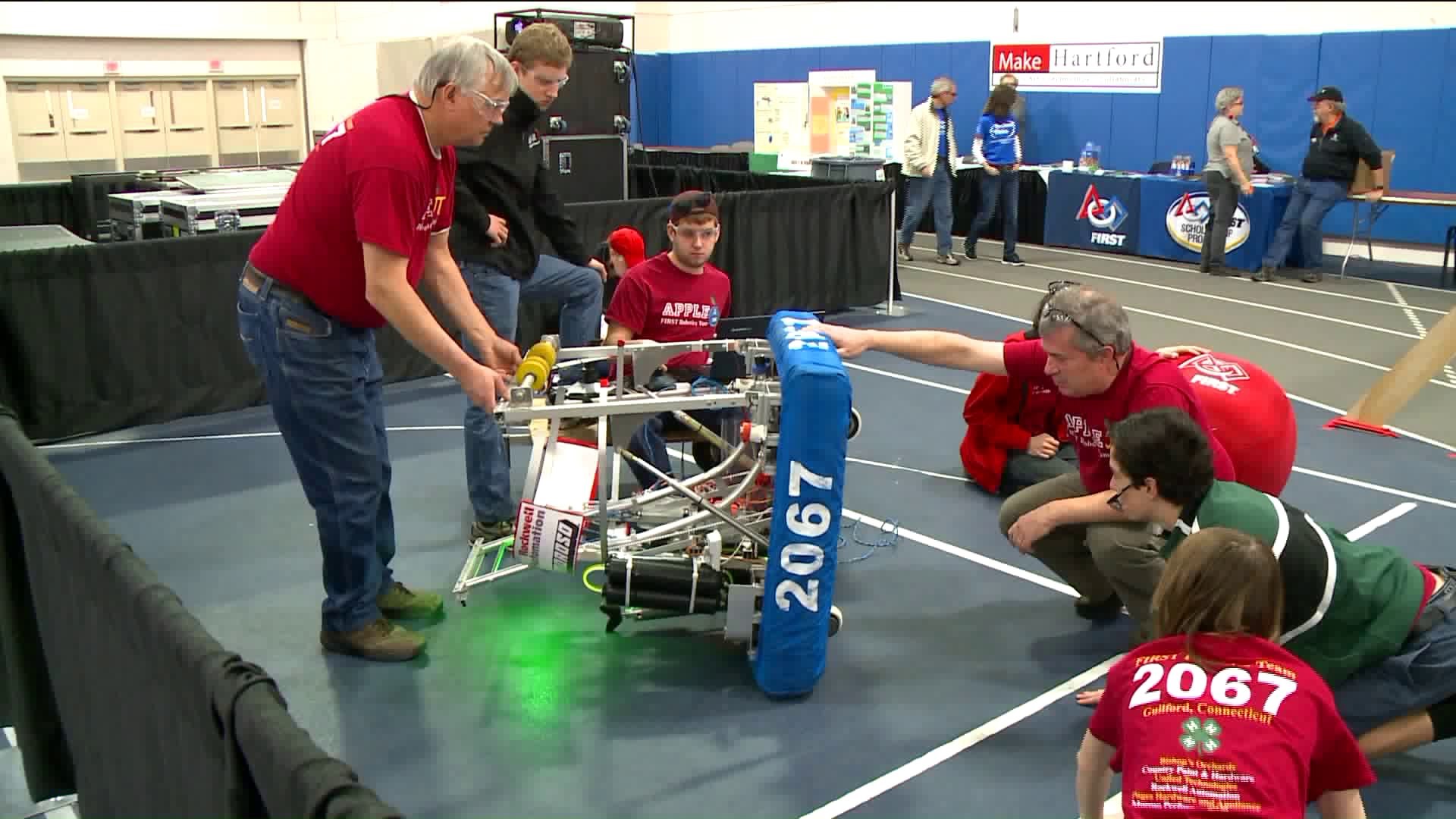 Hartford hosts robotics competition