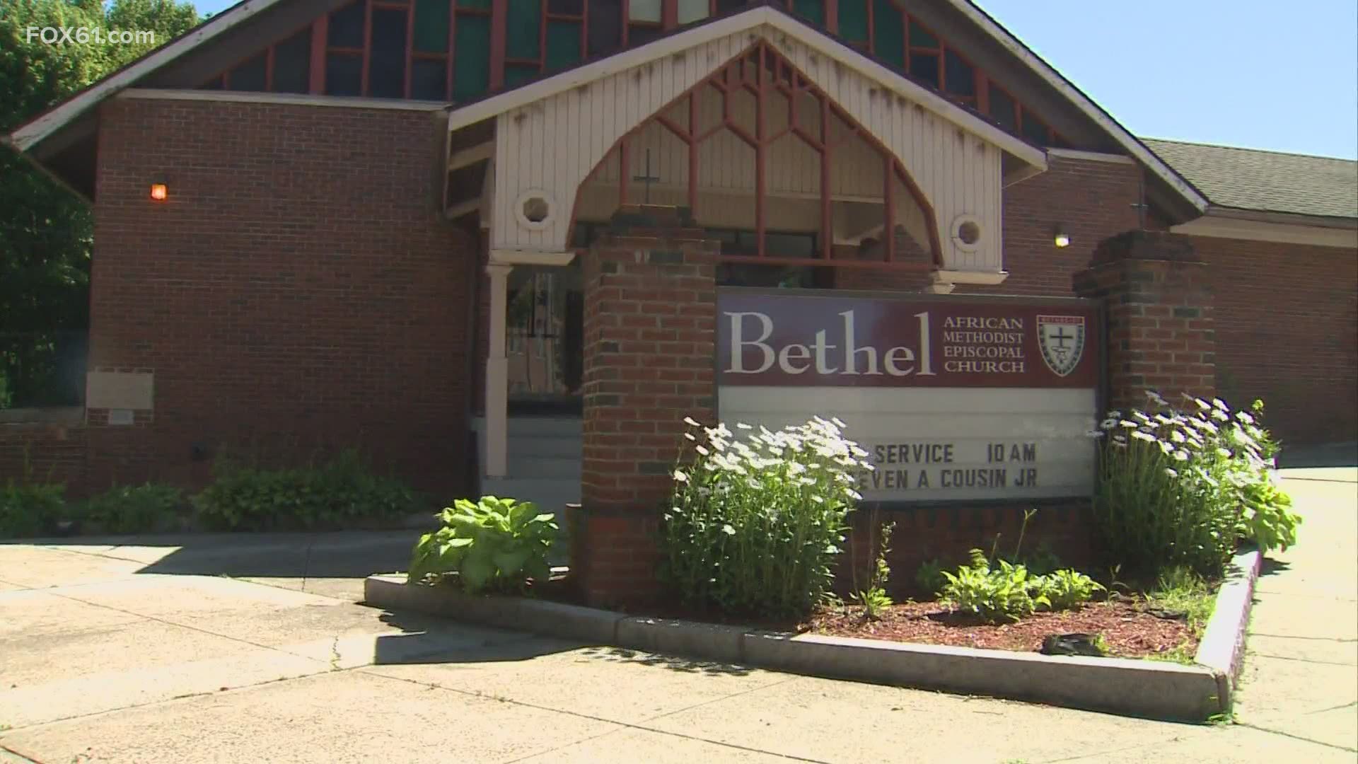 The Bethel AE Church was hit by 11 rounds of gunfire.