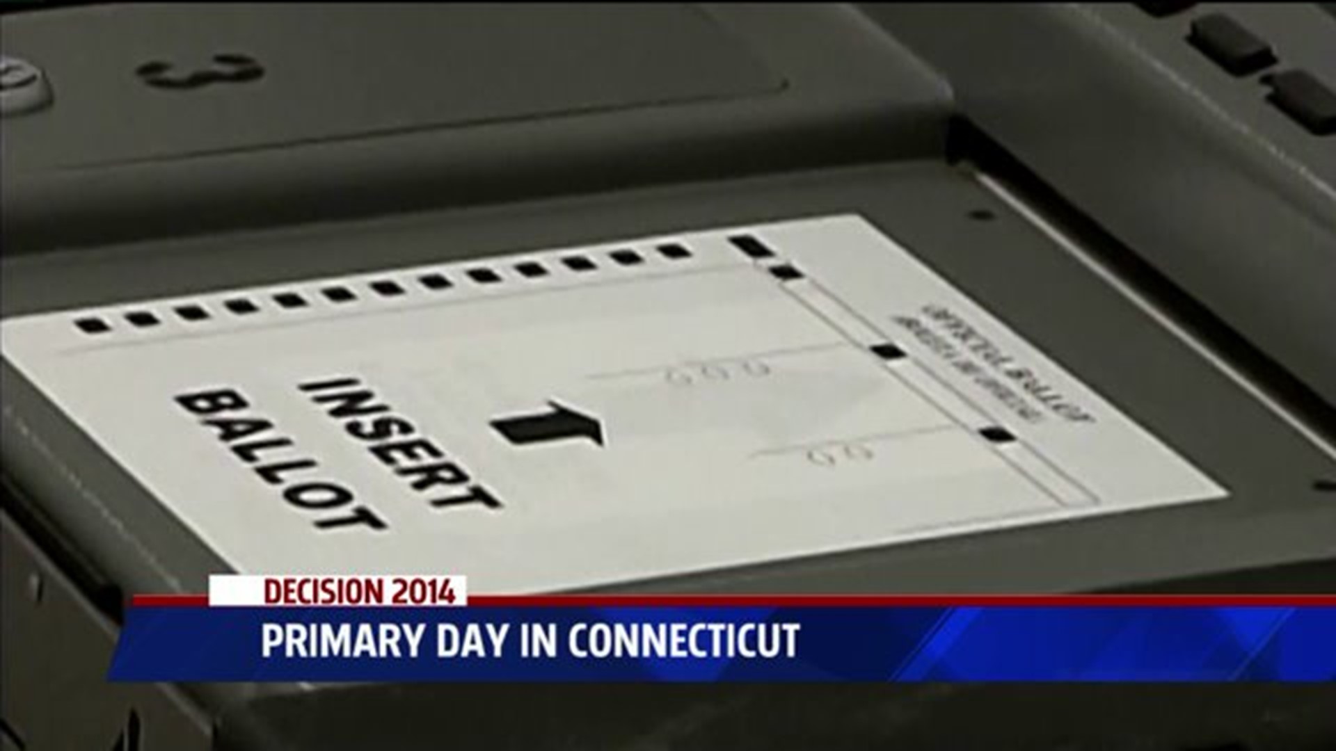 Primary Tuesday In Connecticut