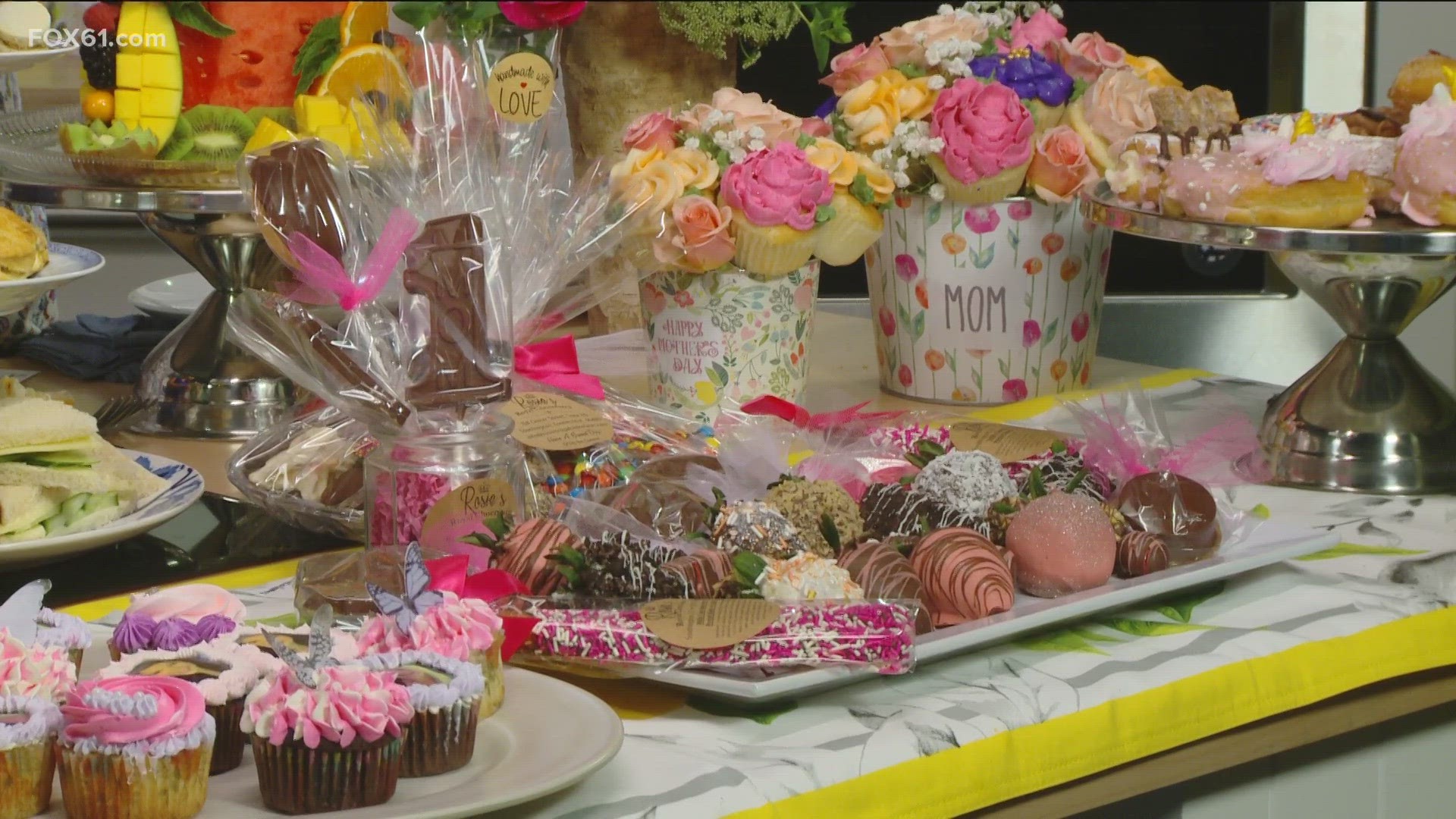 From flowers to baked goods, Yelp has recommendations on where to find mother's day gifts from Connecticut's local businesses.