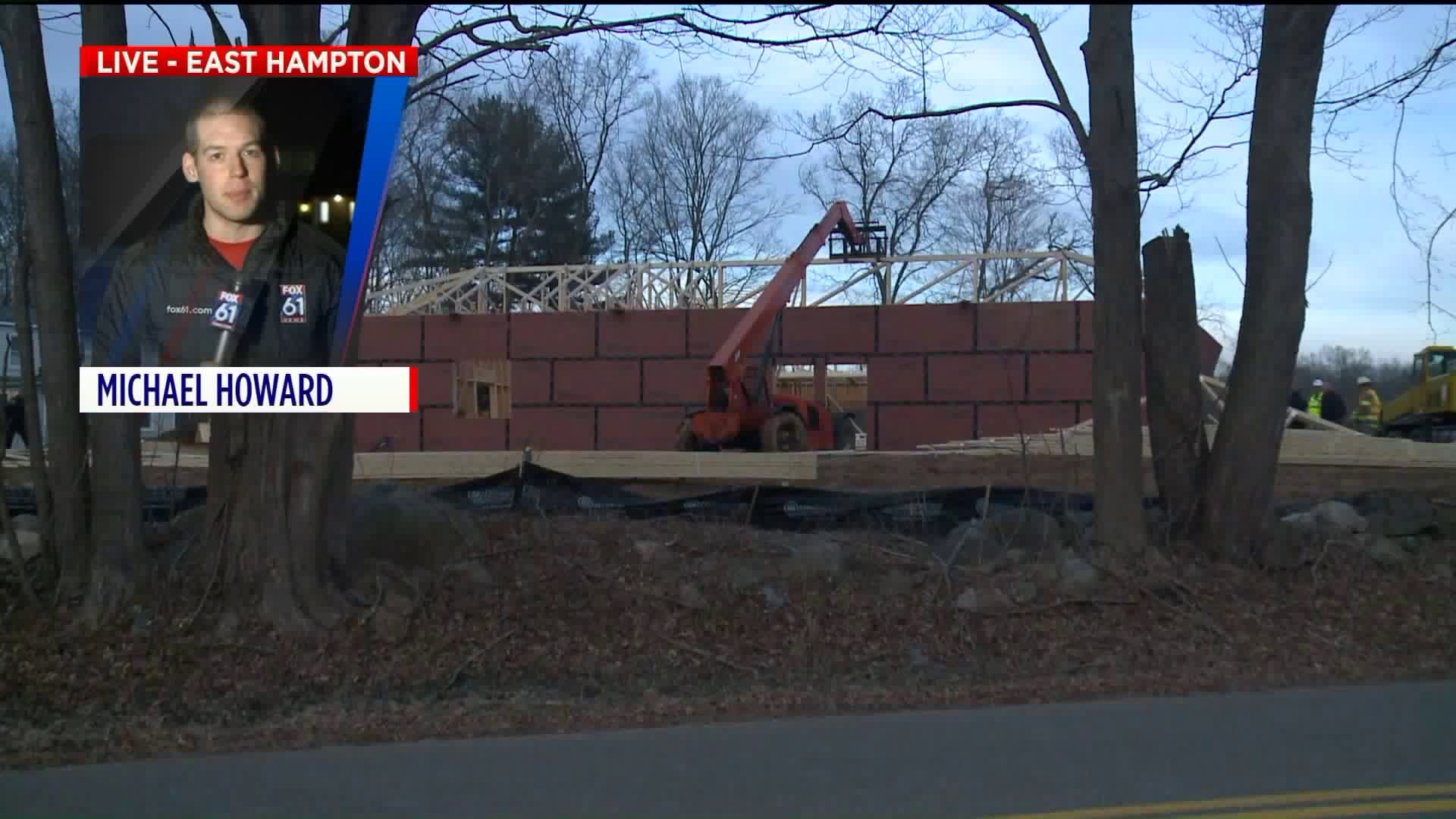 East Hampton construction accident
