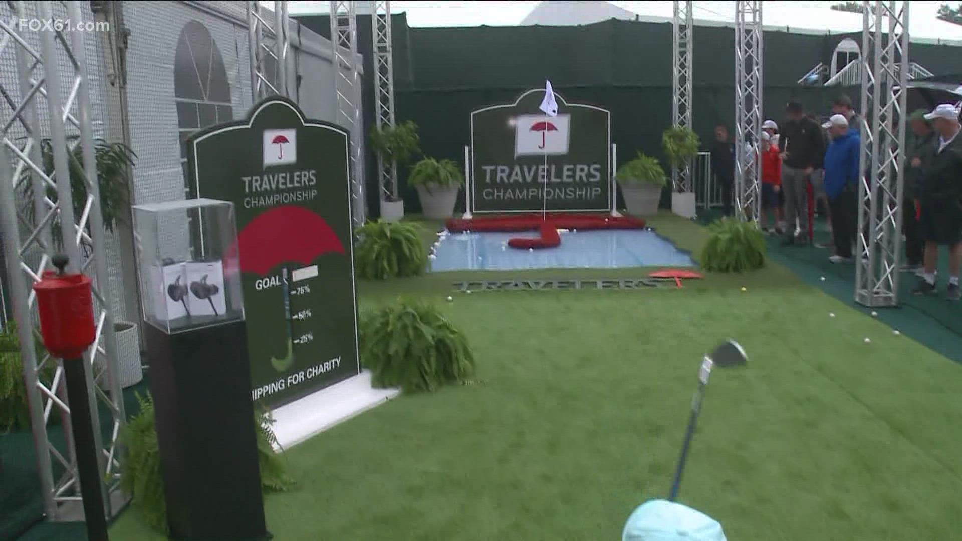 The Fan Zone is back at the Travelers Championship following a hiatus last year due to the COVID-19 pandemic.