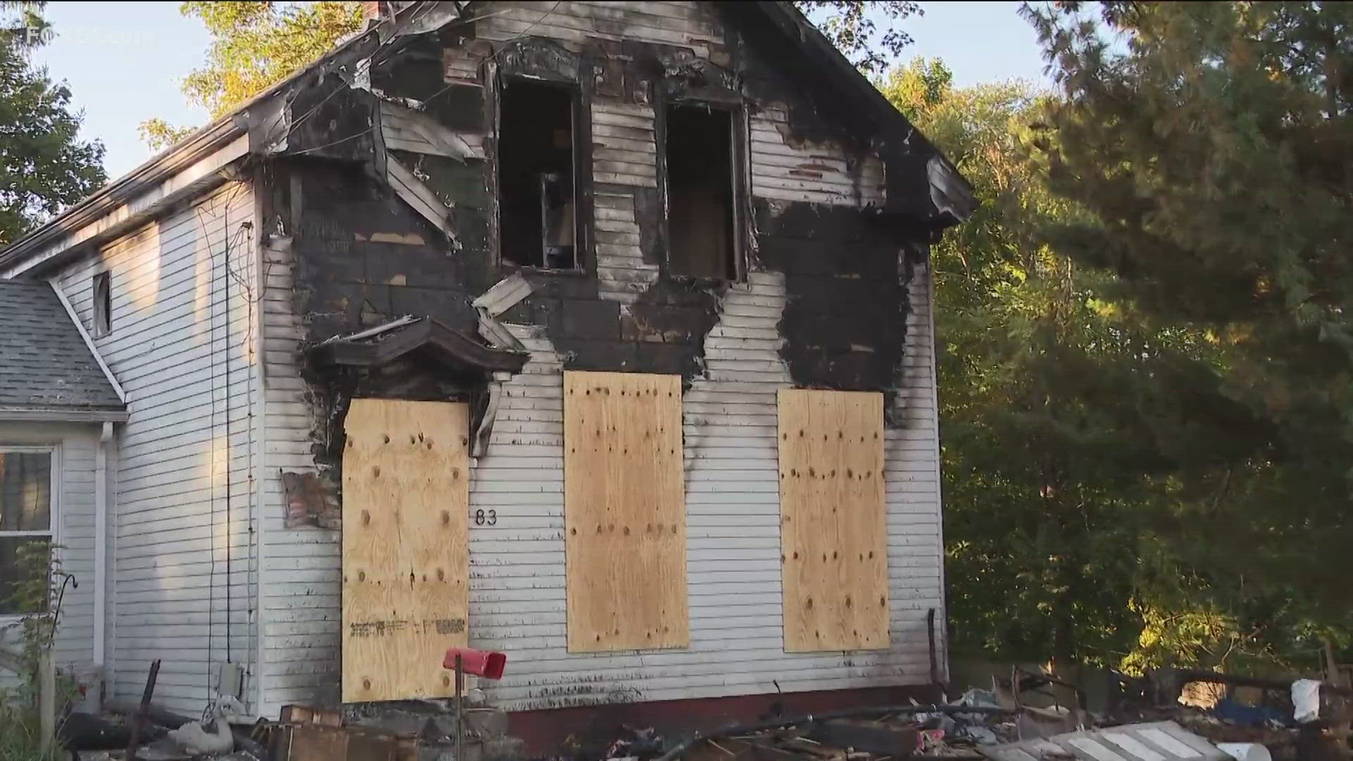 The Norwich fire chief said it was the "nightmare call" after 911 callers reported a child was trapped inside the home as the fire raged.