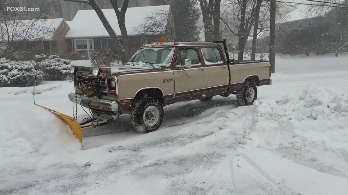 The push is on for Connecticut plow drivers after winter storm