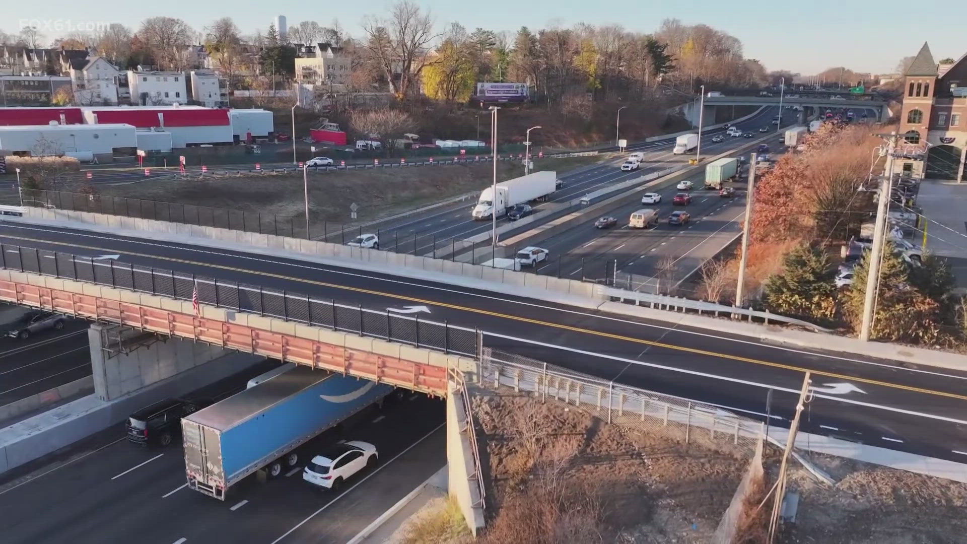 A fiery crash made the bridge structurally unsafe, but now it has been rebuilt and is ready for the more than 150,000 drivers who use it daily.