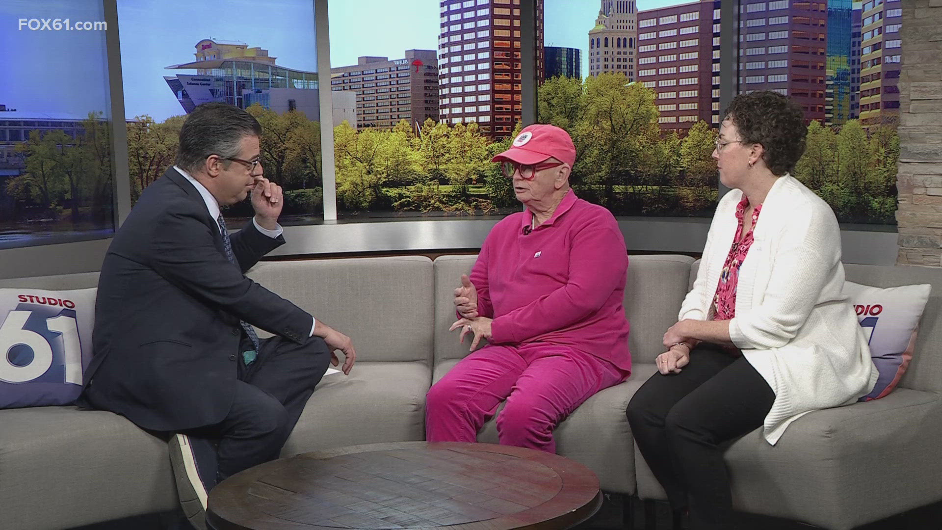 Mike Daly is a campaign ambassador for Men Wear Pink Greater Hartford, part of the American Cancer Society.