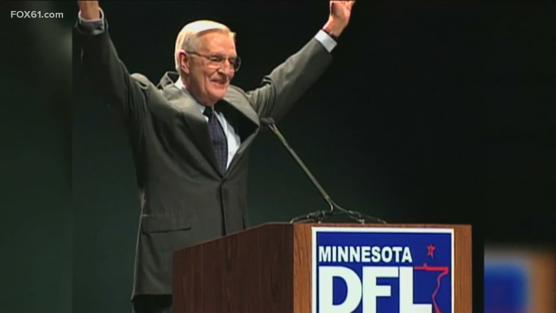 Mondale, a liberal icon, died Monday at the age of 93