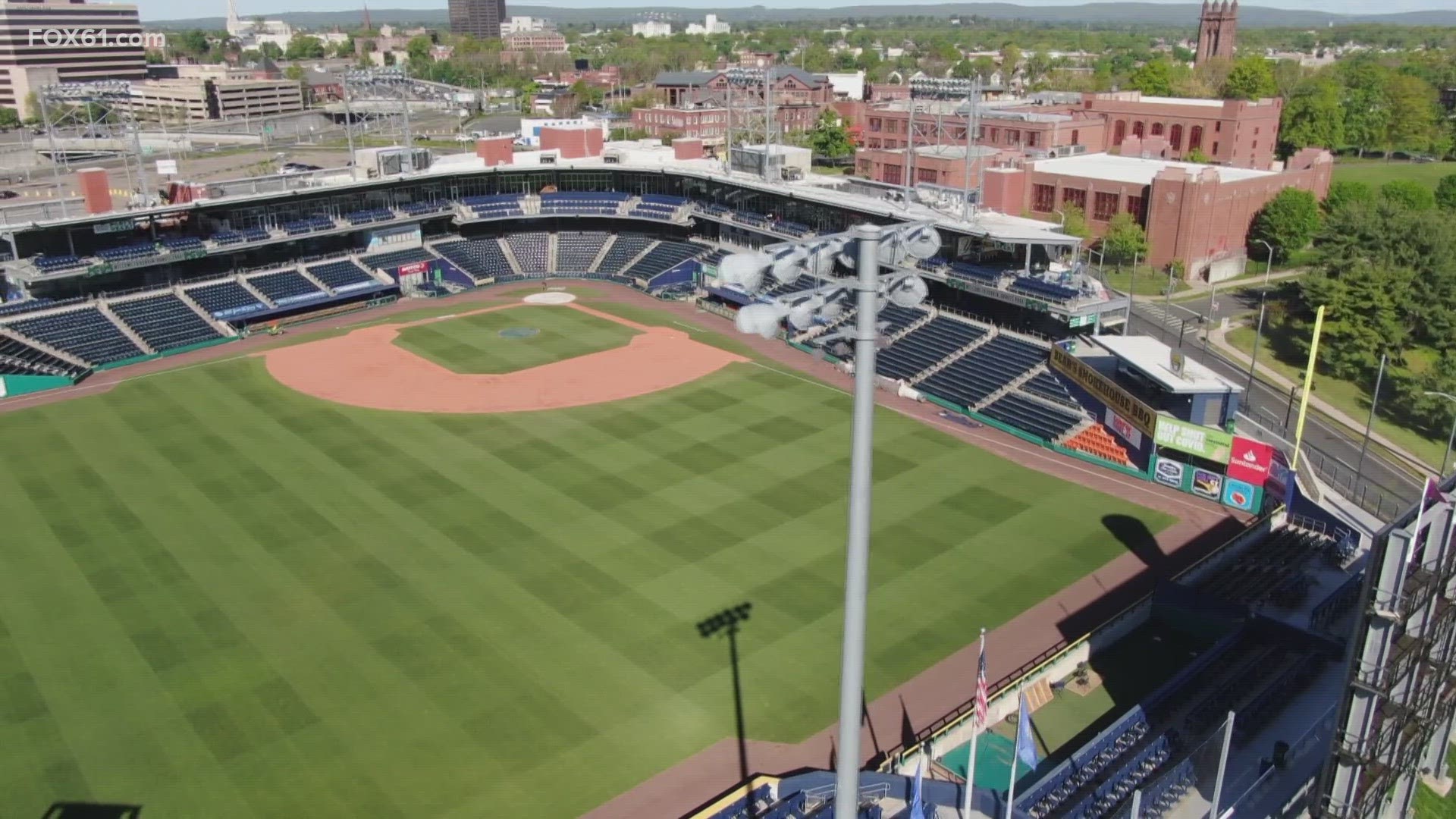 The move will allow development around Dunkin' Park to move forward.