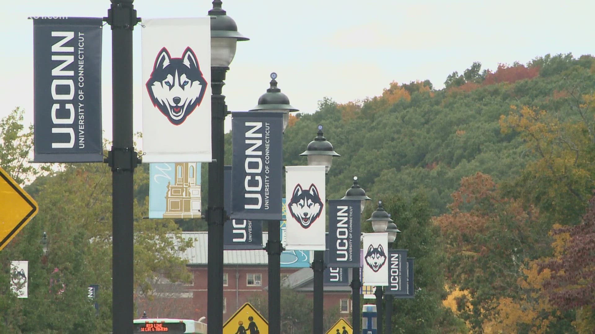 The University of Connecticut issued a statement Tuesday night apologizing for a class assignment that made mention of the shooter at Sandy Hook Elementary School.