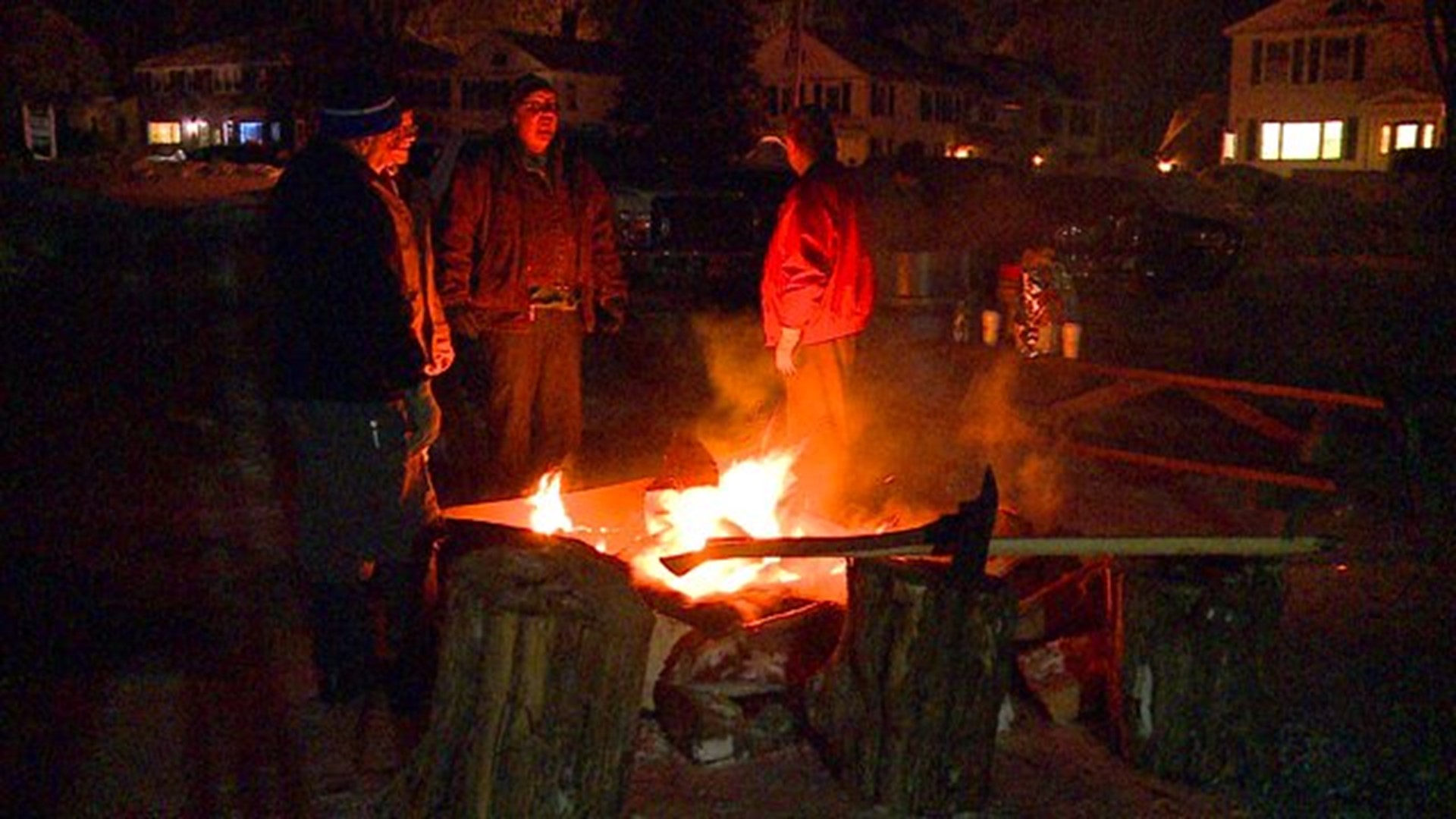 Group spending weekend outside to fundraise