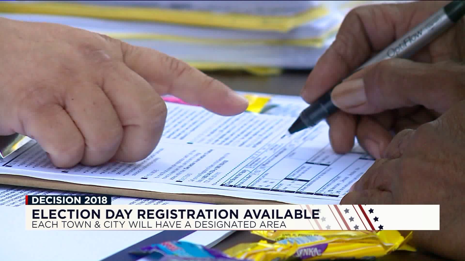 Election Day registration