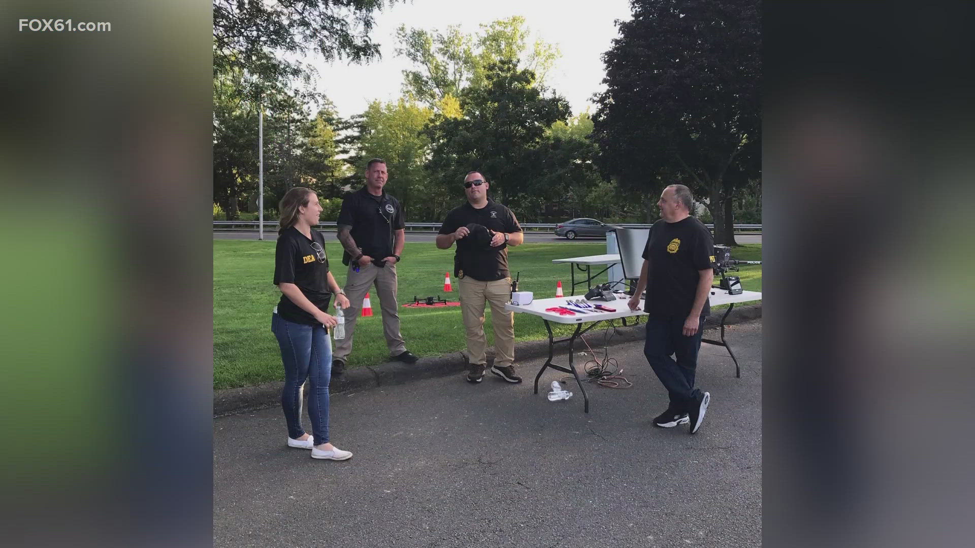 Tomorrow is 'National Night Out,' when law enforcement looks to build relationships in the community. Enfield Chief Alaric Fox discusses the event's importance.