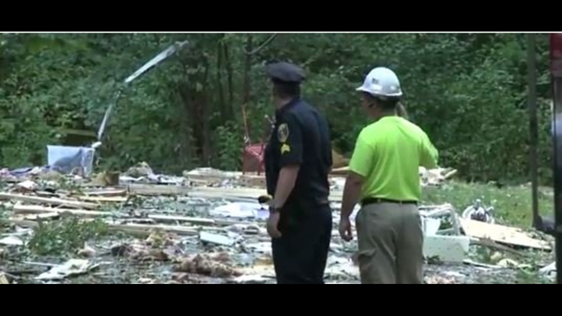 2 injured after explosion at Clinton trailer park; cause of explosion