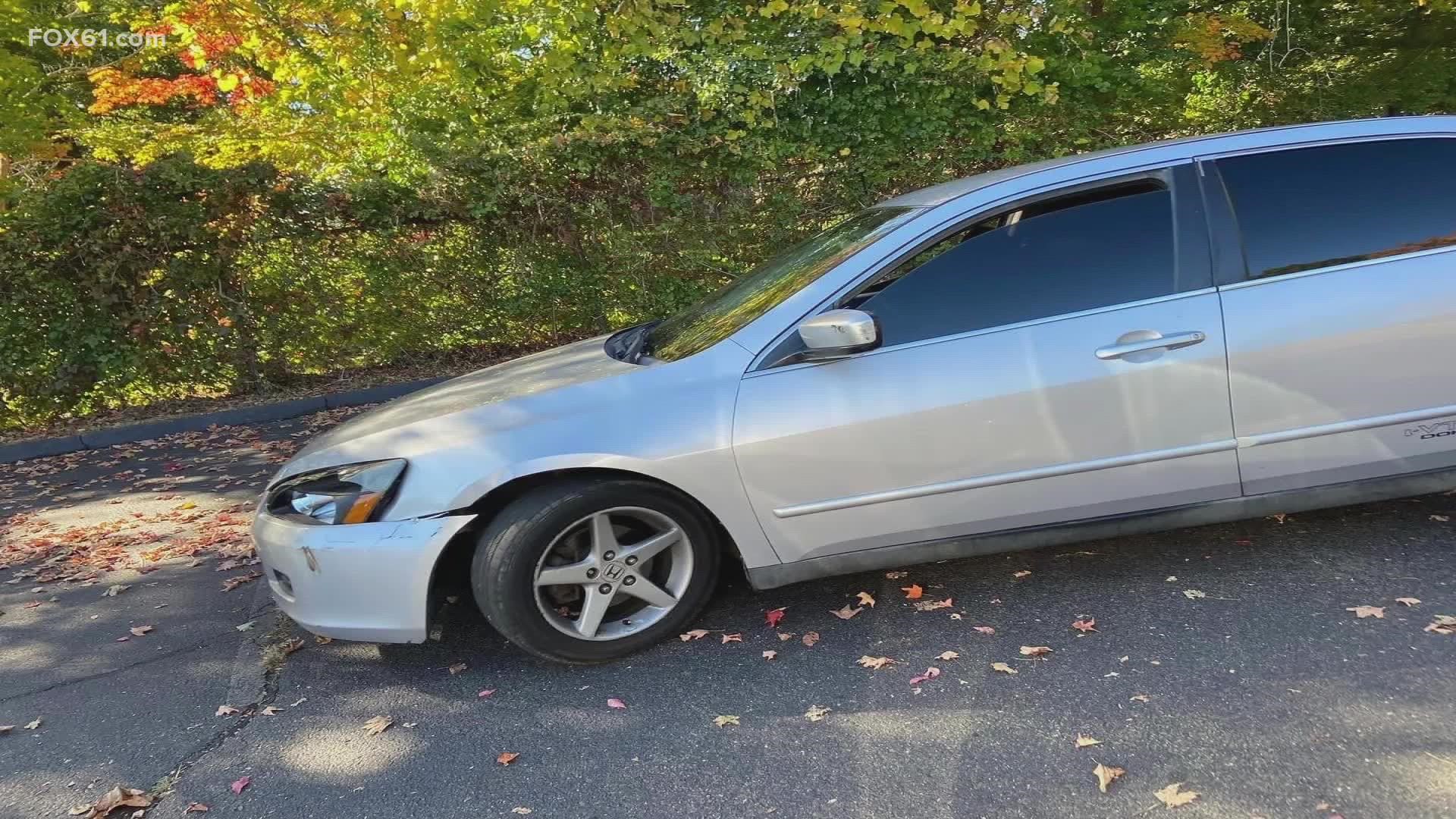 Catalytic converter thefts are on the rise across the state. Saturday afternoon, in Guilford, a woman who witnessed one of these crimes in progress narrowly escaped