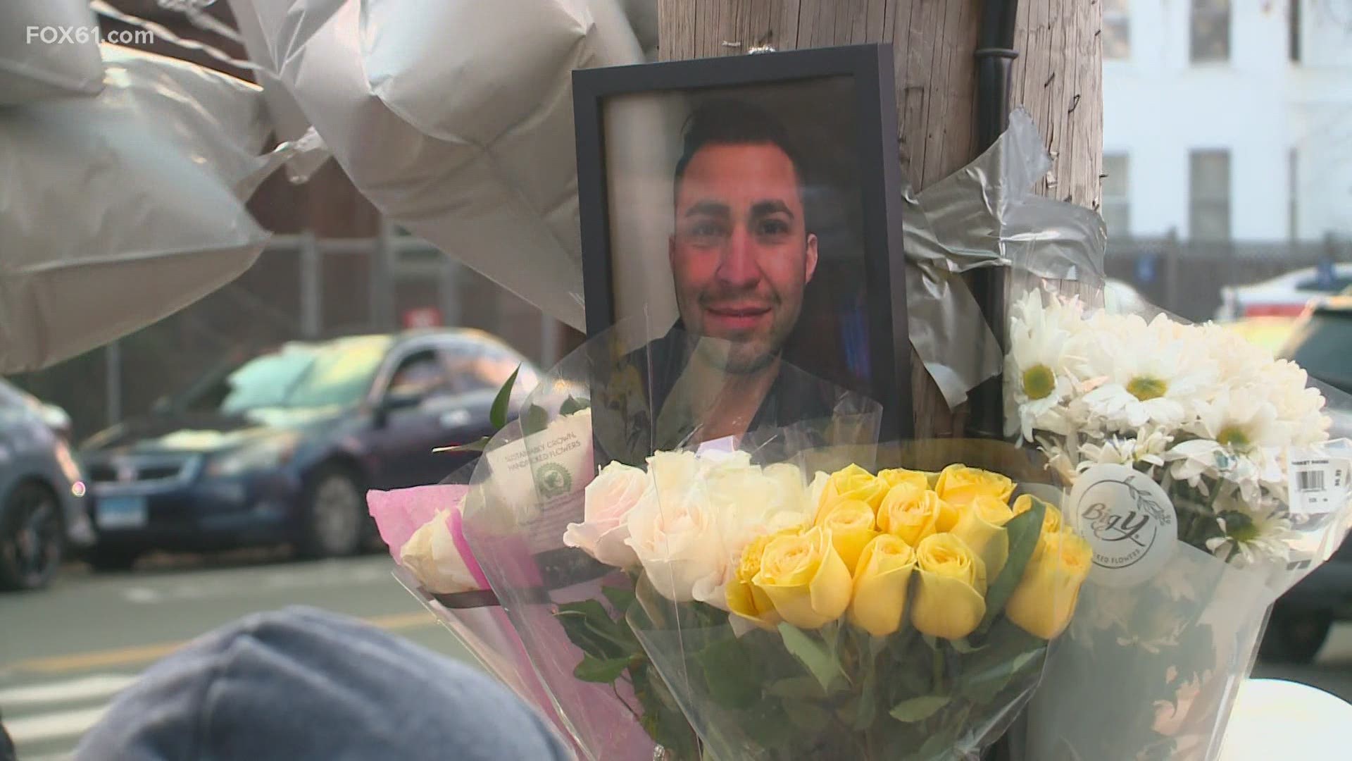 Loved ones gathered Sunday to remember the man who was killed Saturday night.