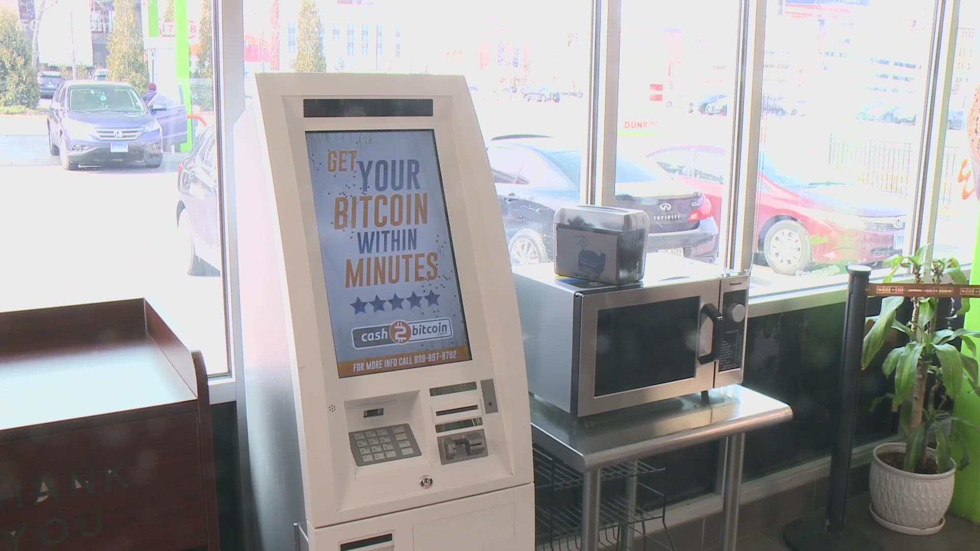 Cryptocurrency ATMS are considered easy to hack and charge high transaction fees.