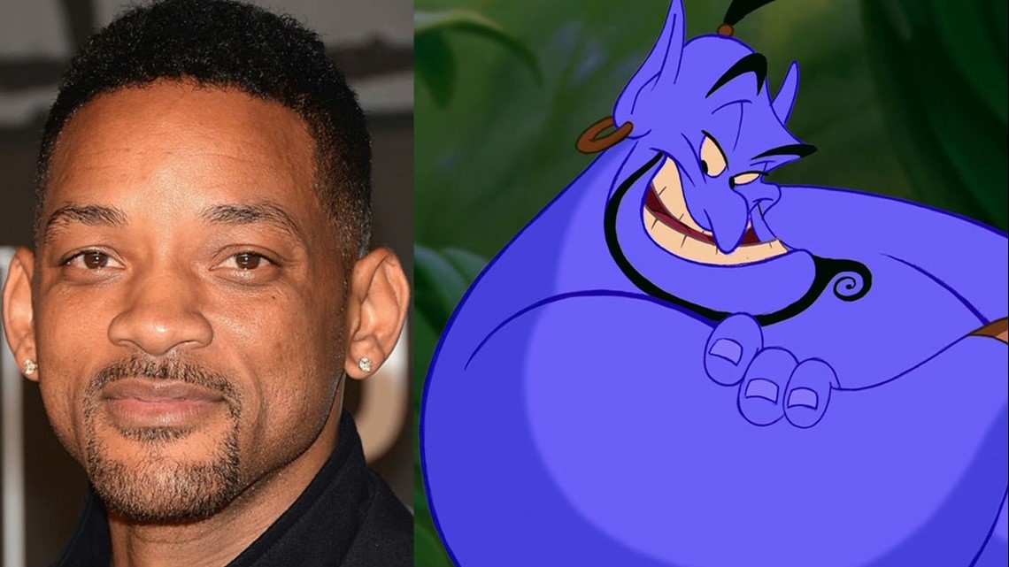 Disney Announces Aladdin Live Action Cast — Will Smith To Play ‘Genie ...