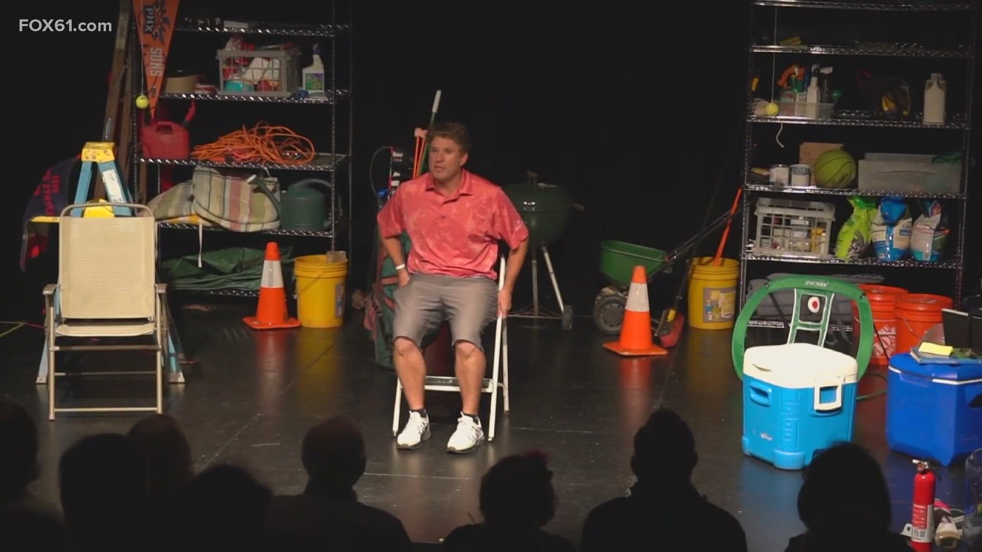 Chris Fuller, a writer and performer, shares about the autobiographical play "Cheese Fries and Chili Dip," showing at the Seven Angels Theatre in Waterbury.