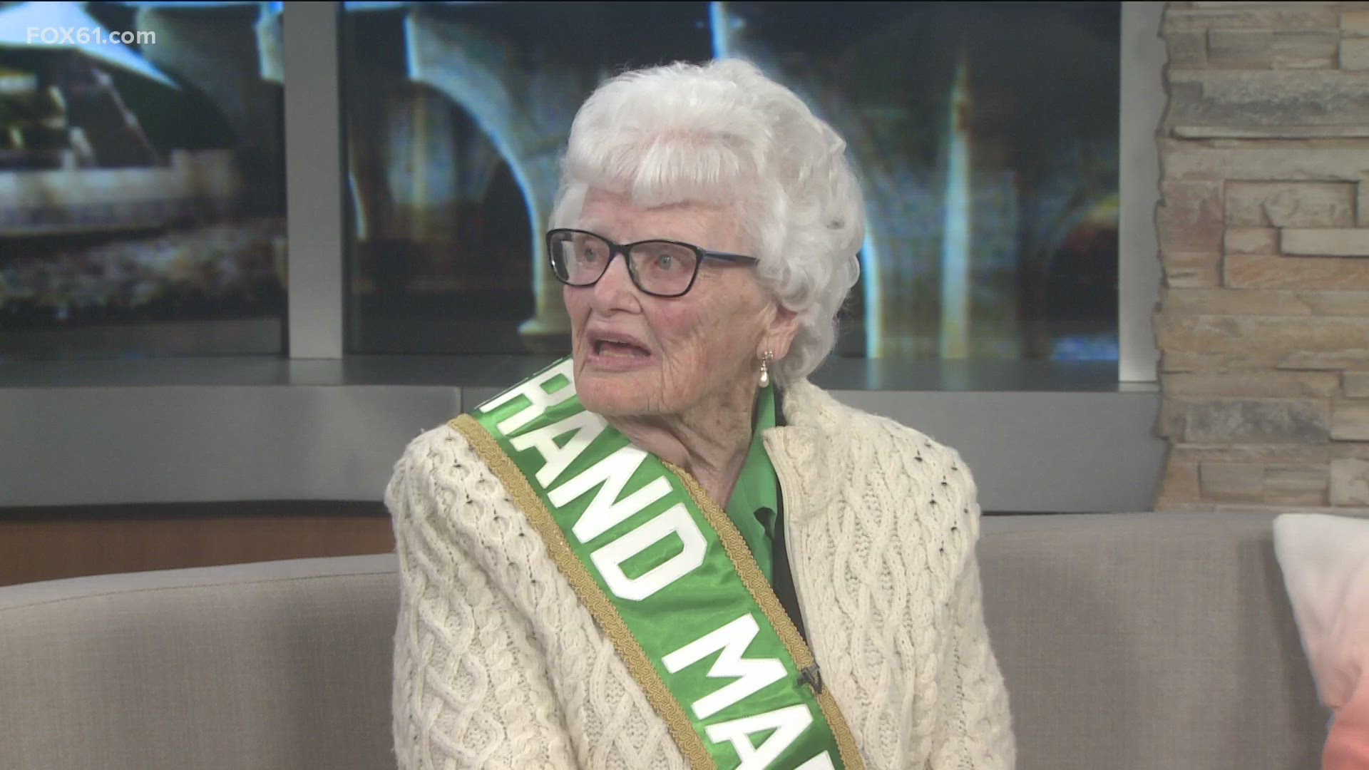 Elizabeth "Betty" Mohan is the Grand Marshal for the 2023 Greater Hartford St. Patrick's Day Parade.